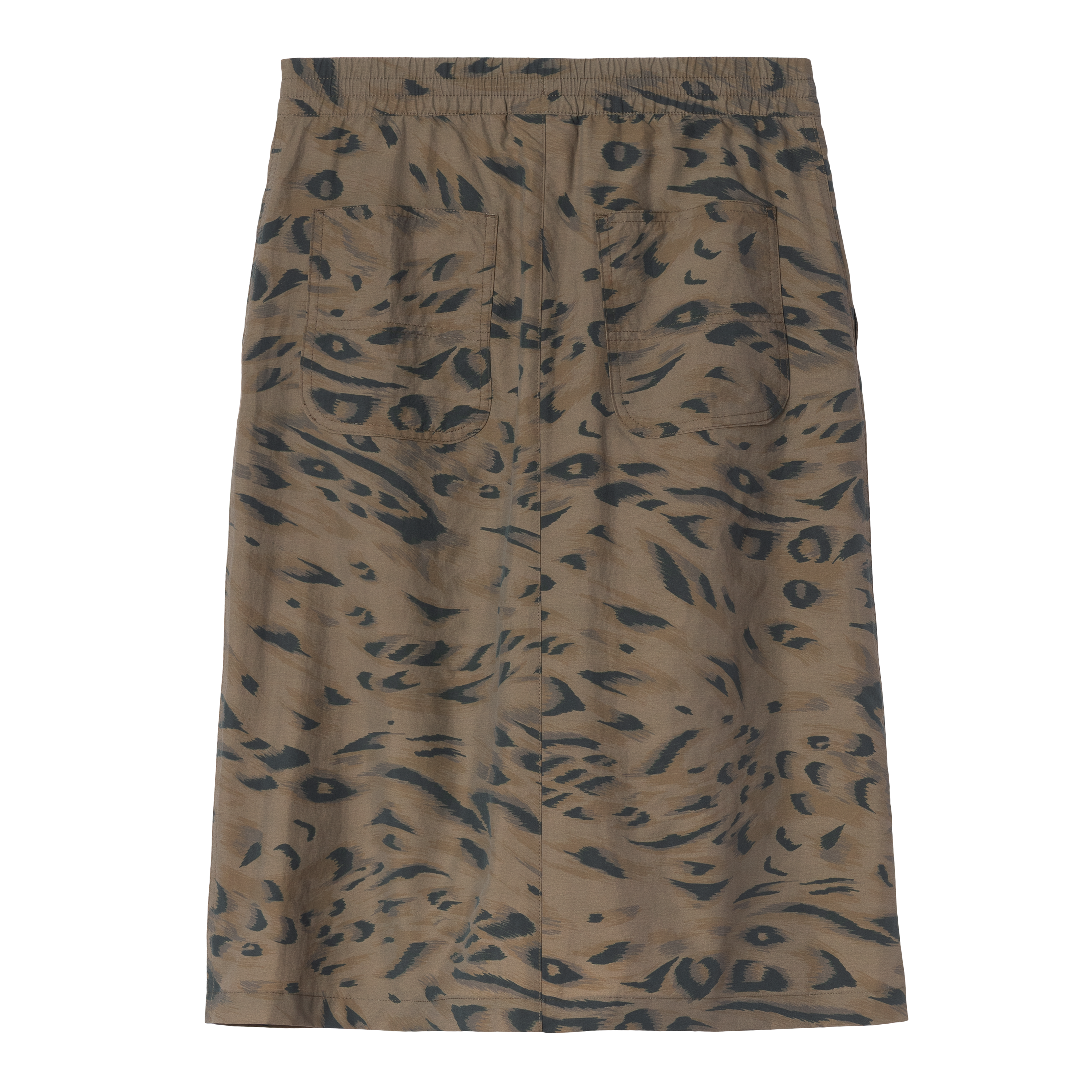 Carhartt WIP Women's Travon Skirt, Duck Feather Print, Cypress