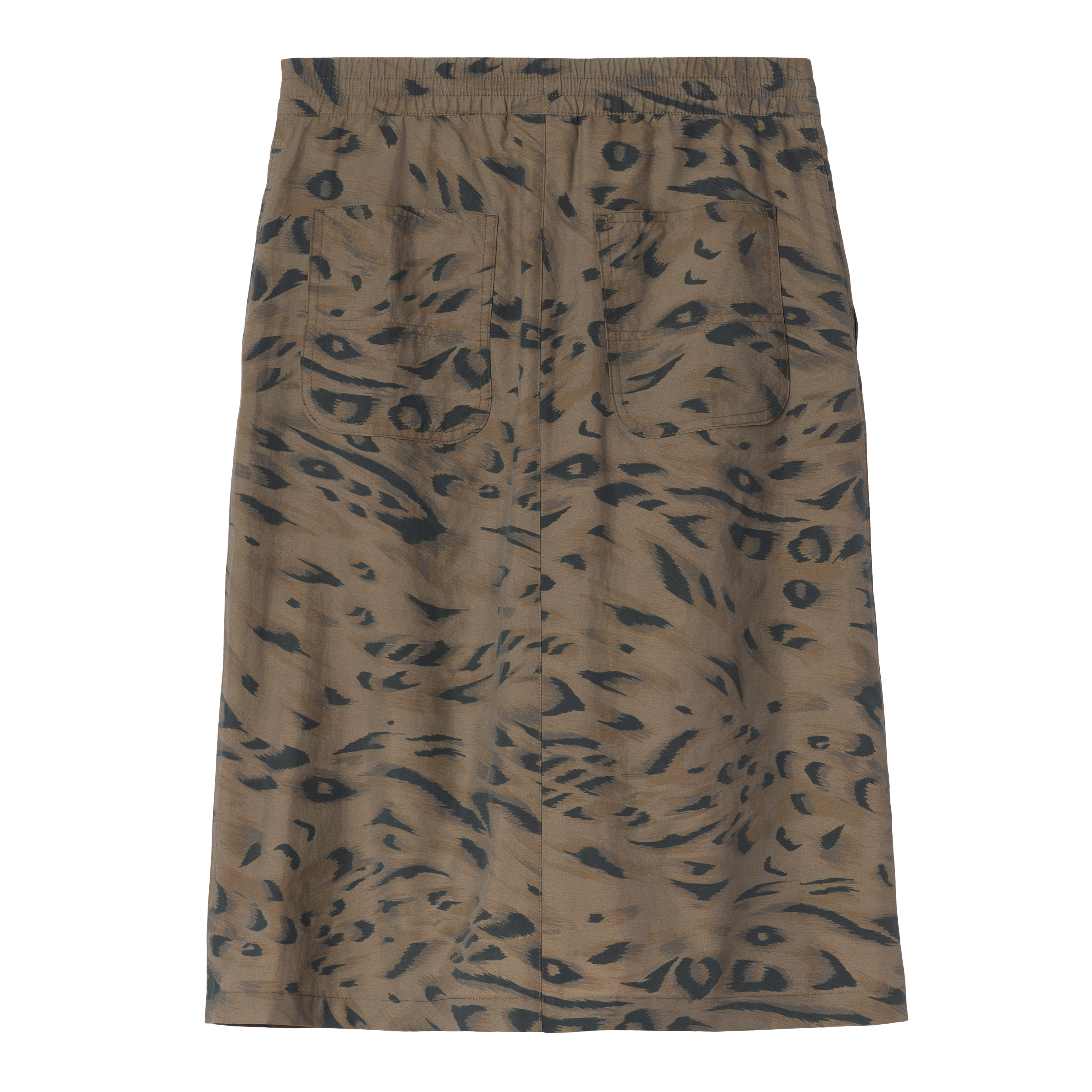 Carhartt WIP Women's Travon Skirt, Duck Feather Print, Cypress
