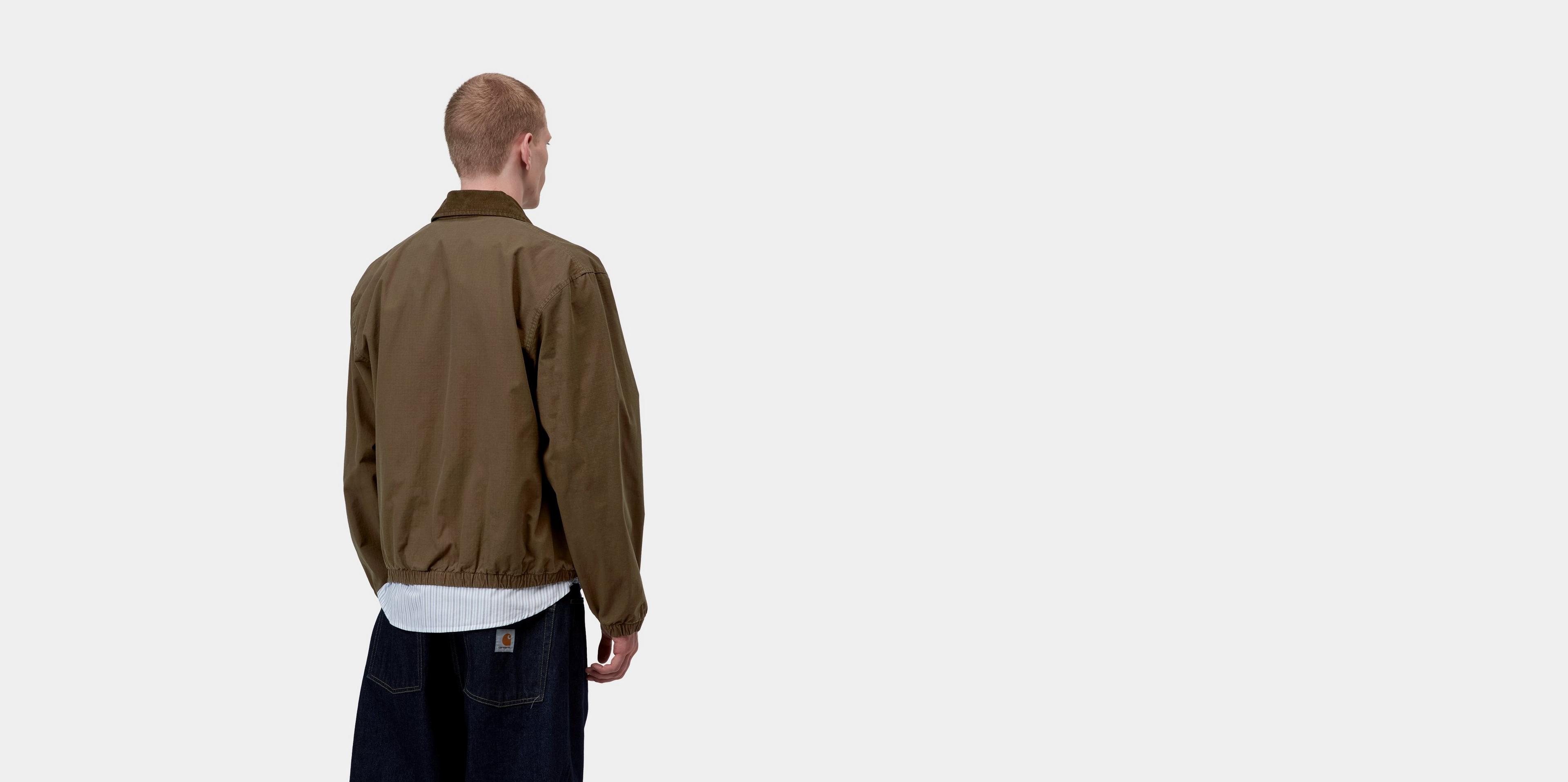 Carhartt WIP Madison Ripstop Jacket, Dark Beech / Black | Official