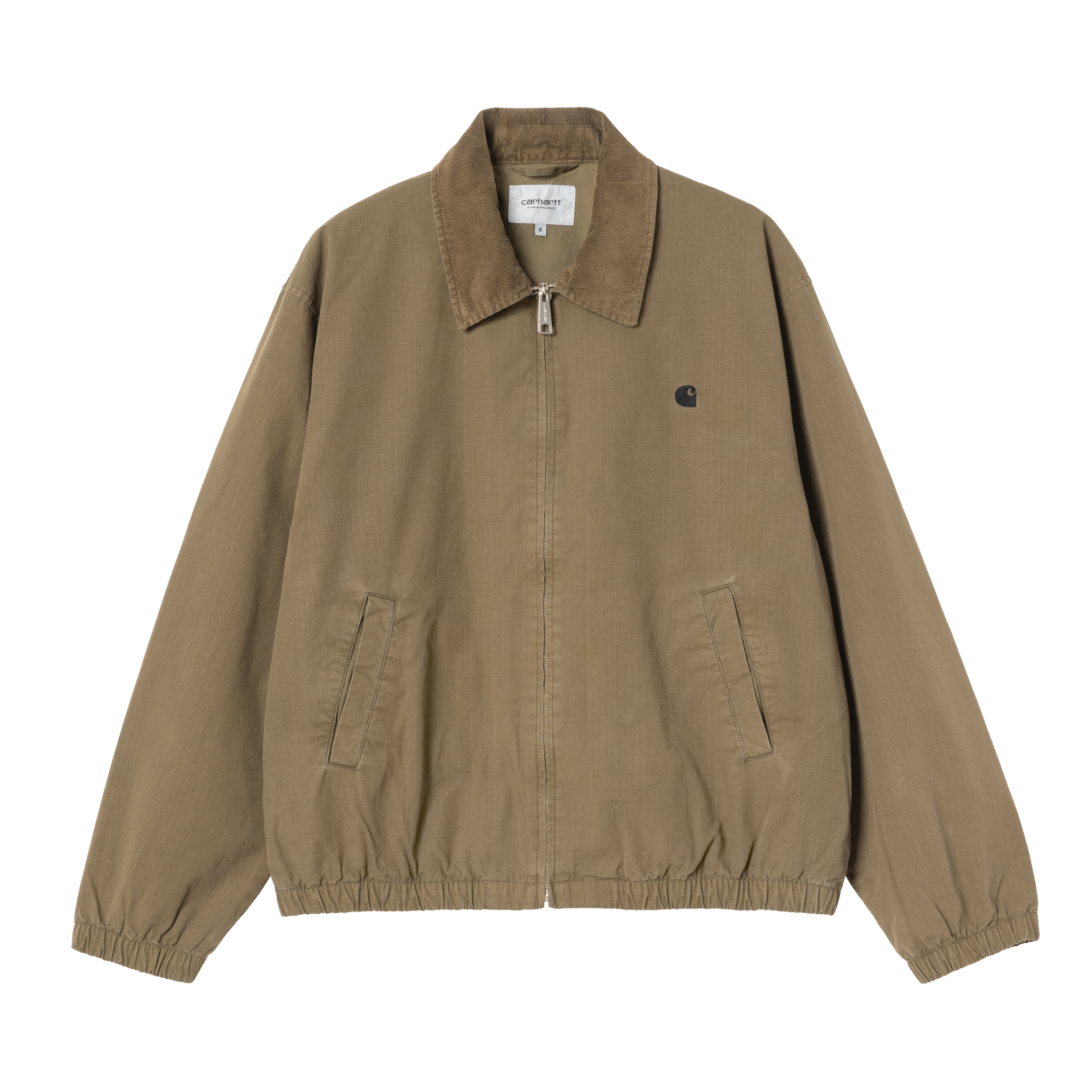 carhartt wip Madison jacket カーハート Carhartt WIP Madison Ripstop Jacket, Dark Beech / Black | Official