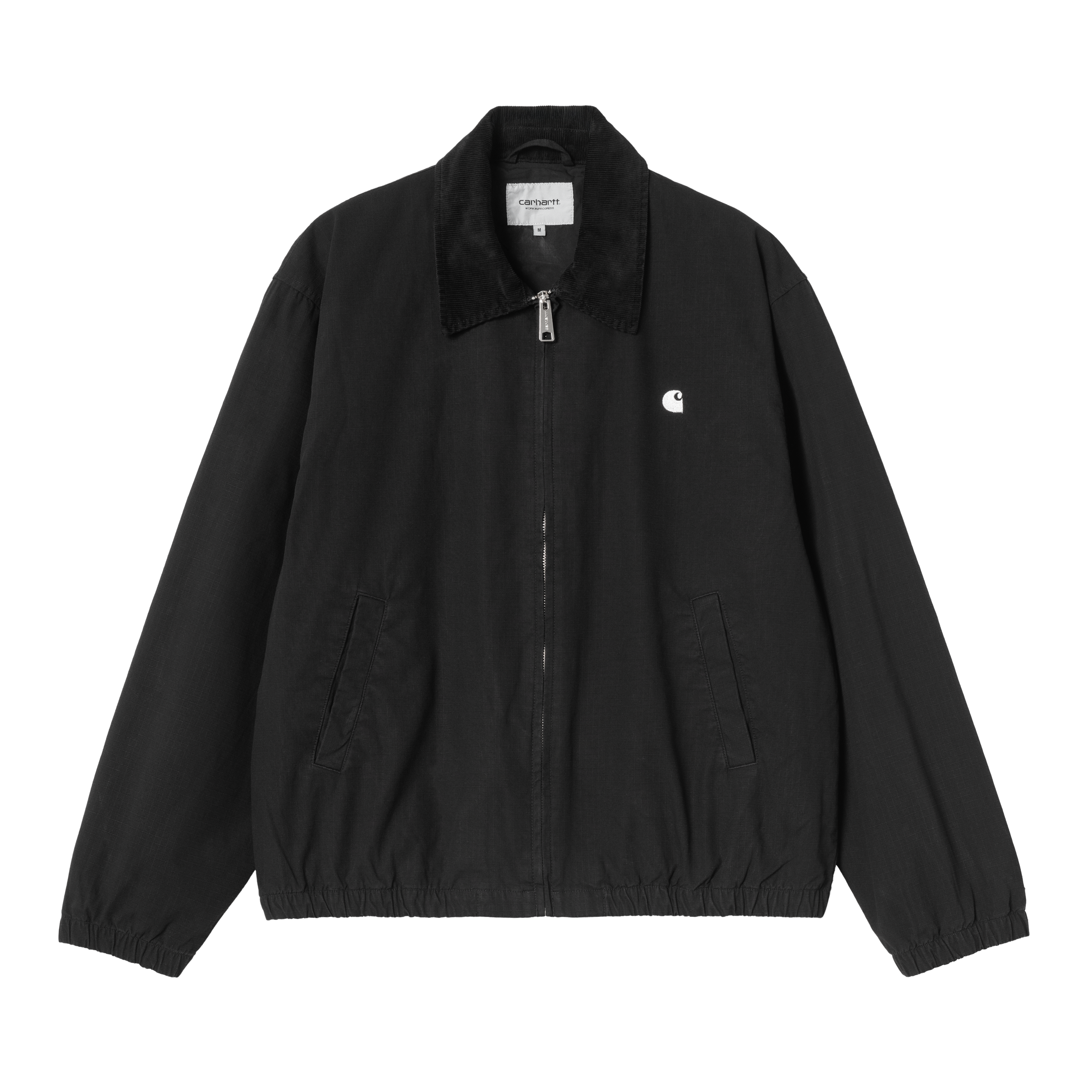 Carhartt WIP Madison Ripstop Jacket, Black / Wax | Official Online