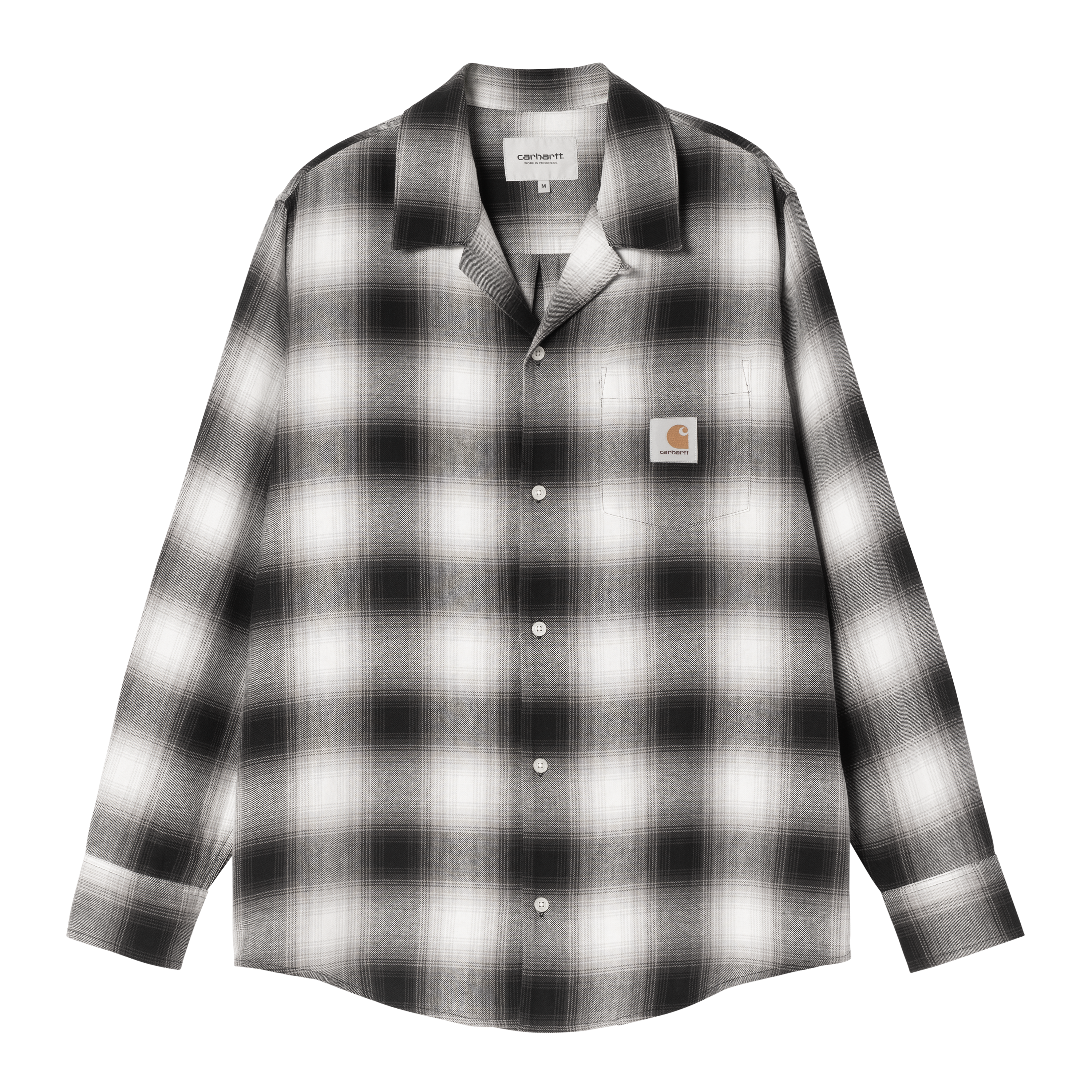 Carhartt WIP L/S Tyers Shirt, Tyers Check, Black | Official Online