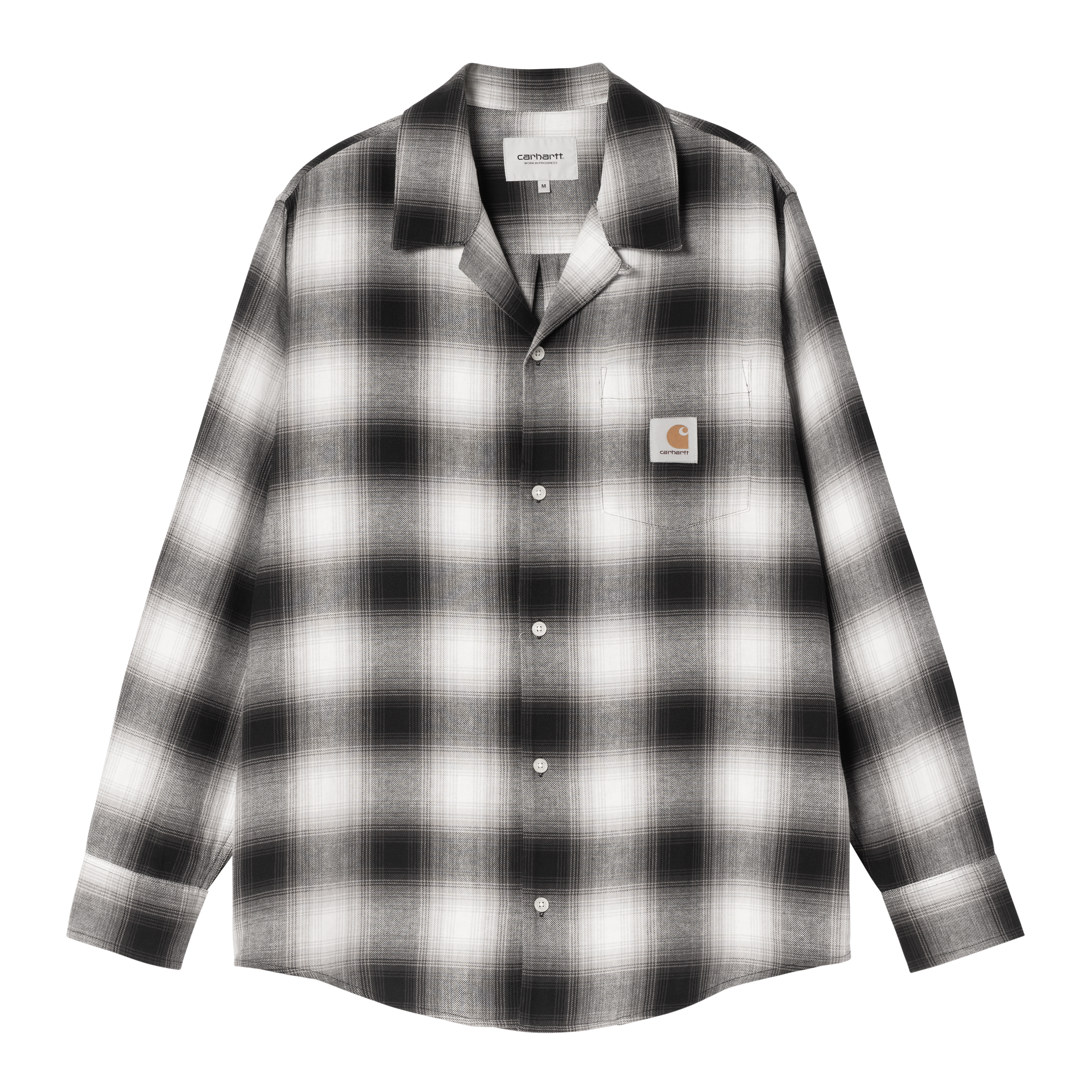 Carhartt WIP L/S Tyers Shirt, Tyers Check, Black | Official Online