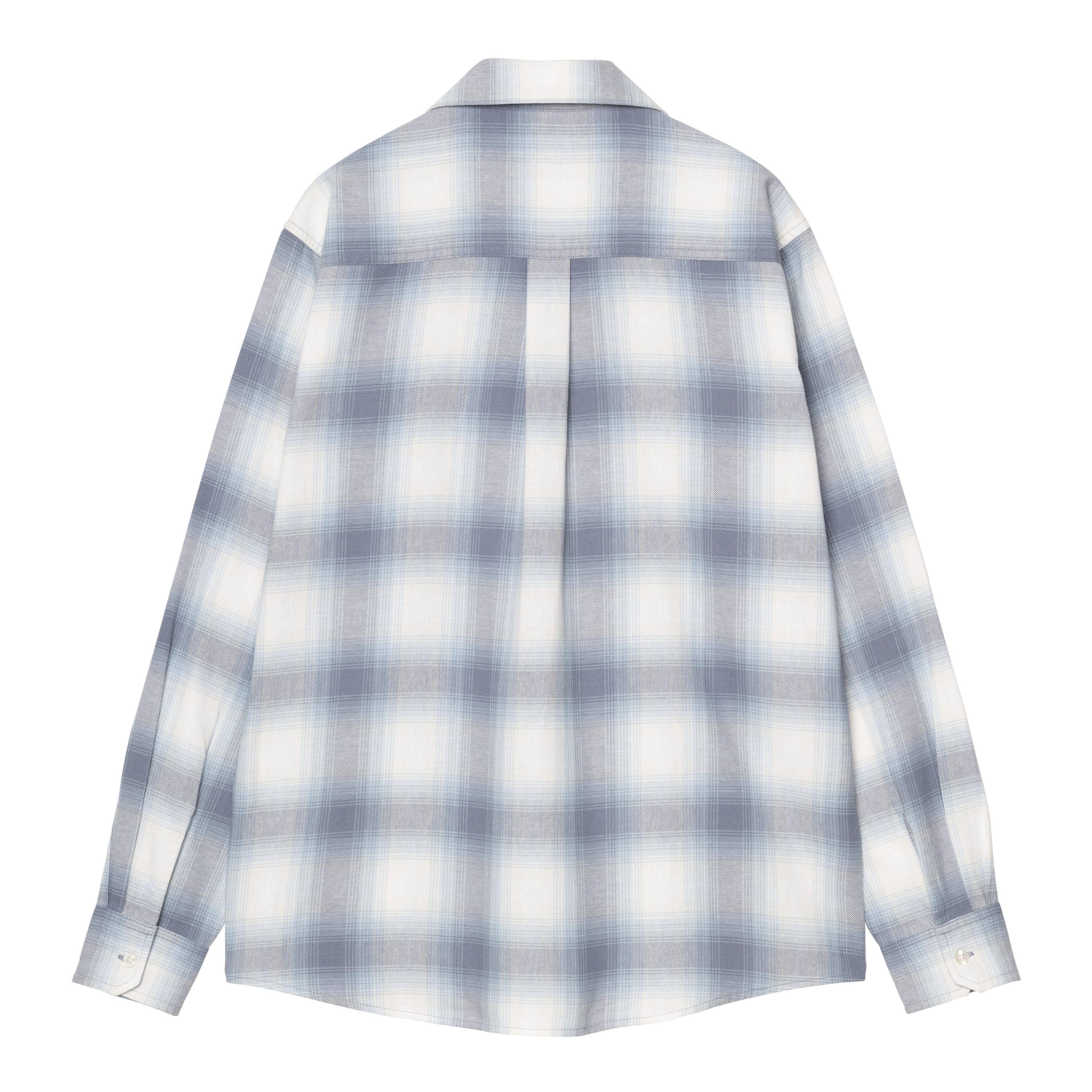 Carhartt WIP L/S Tyers Shirt, Tyers Check, Shady Blue | Official