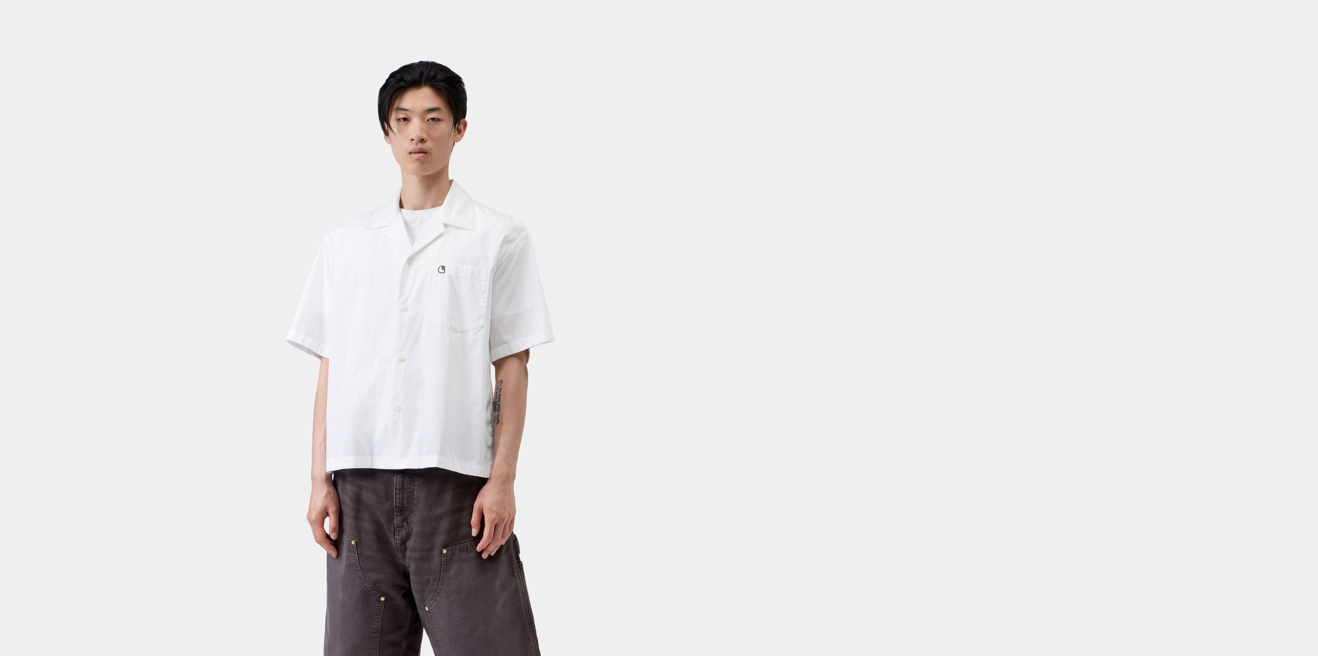 Carhartt WIP S/S Kendry Shirt White / Black | S | Men