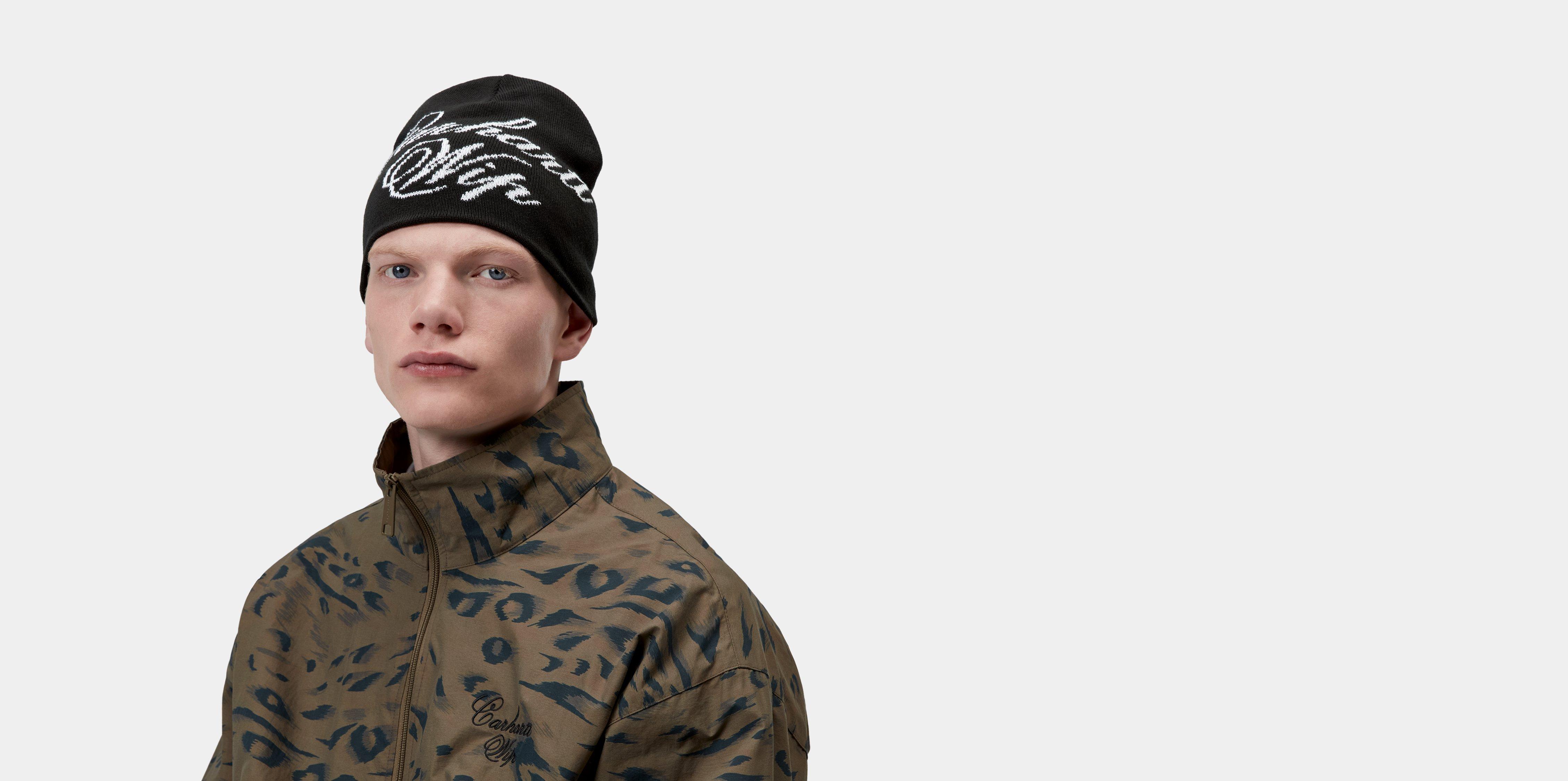 Carhartt WIP Travon Beanie Black / White