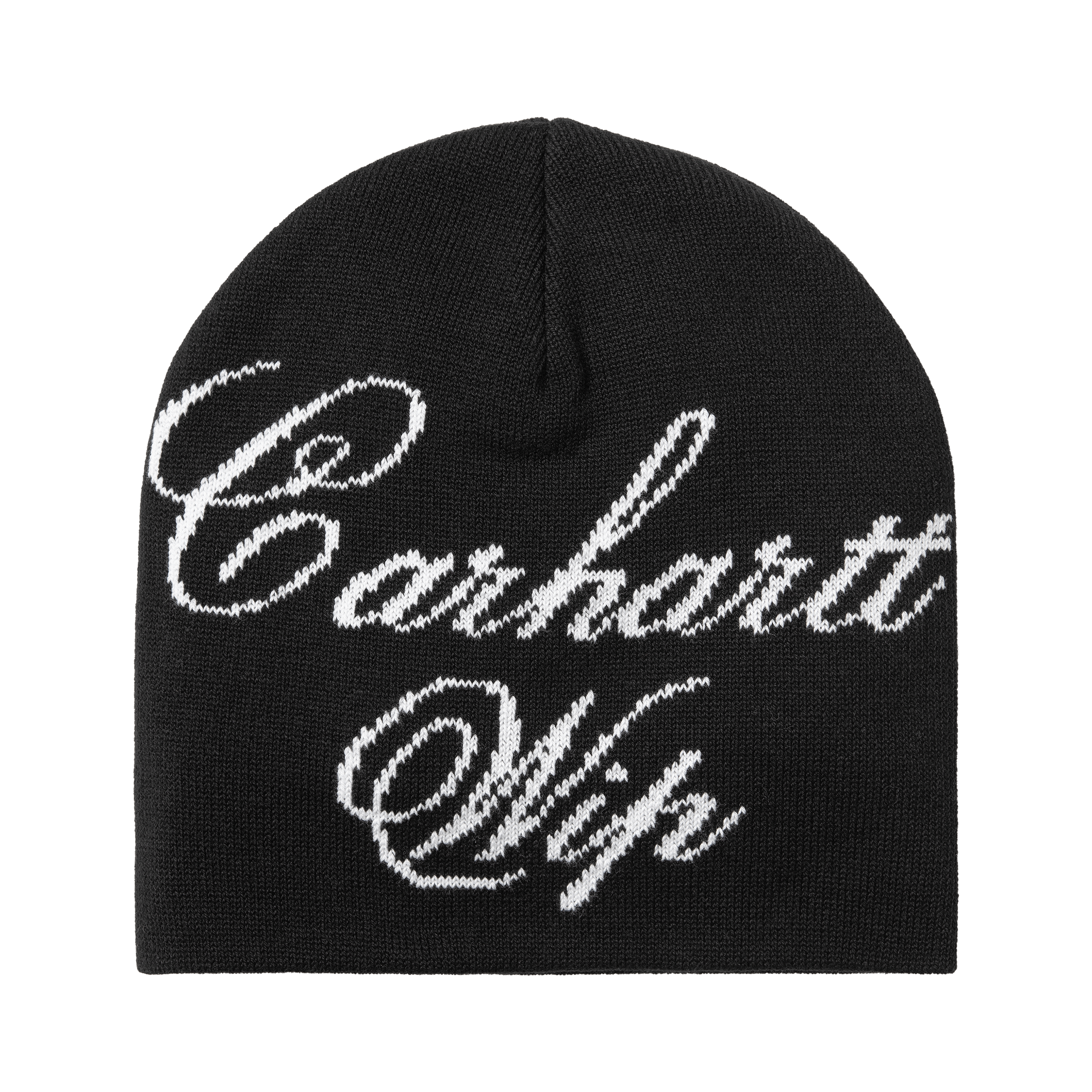 Carhartt WIP Travon Beanie, Black / White | Official Online Store
