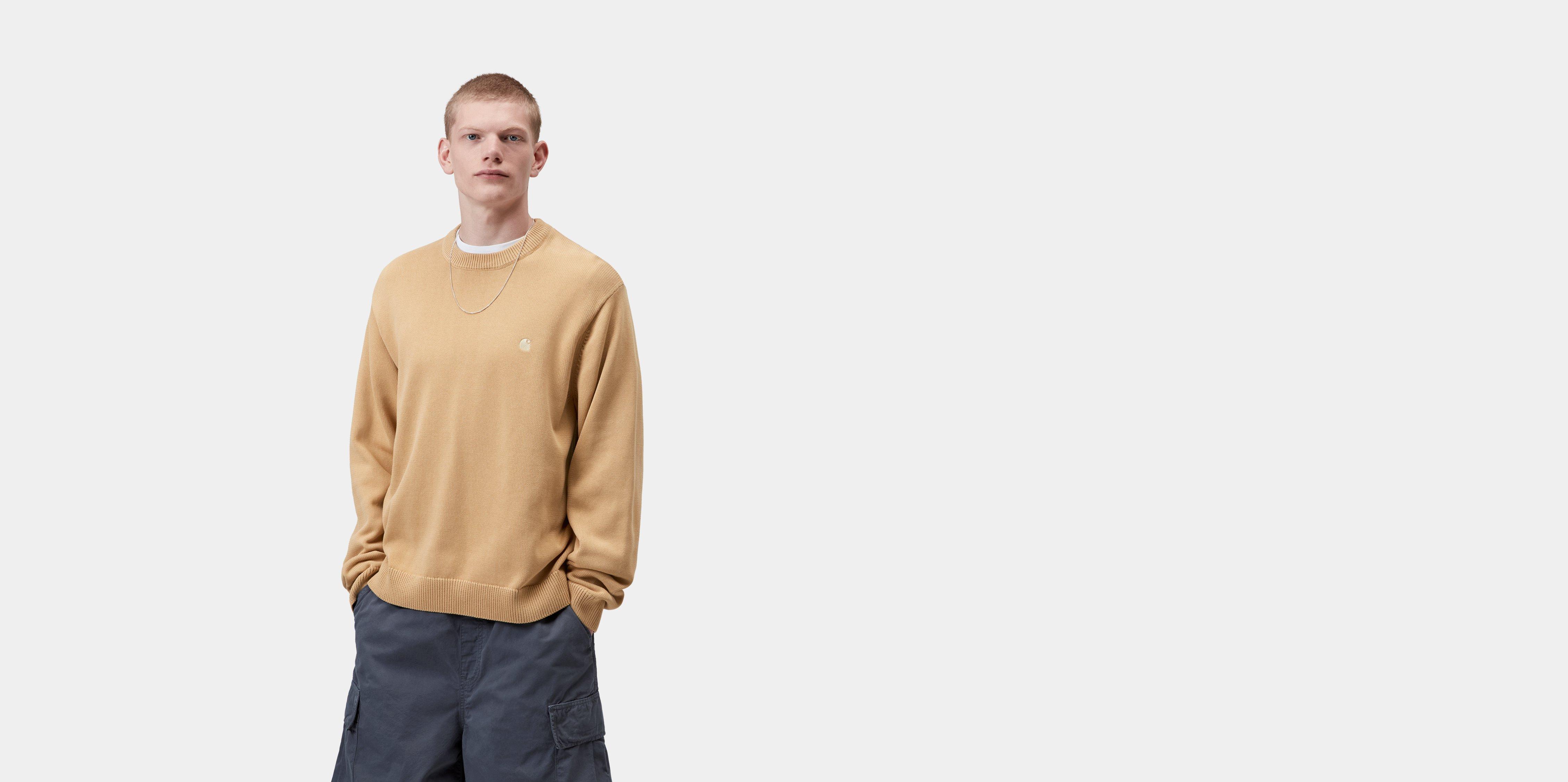 Carhartt WIP Kori Sweater Dusty H Brown garment dyed | XS | Men