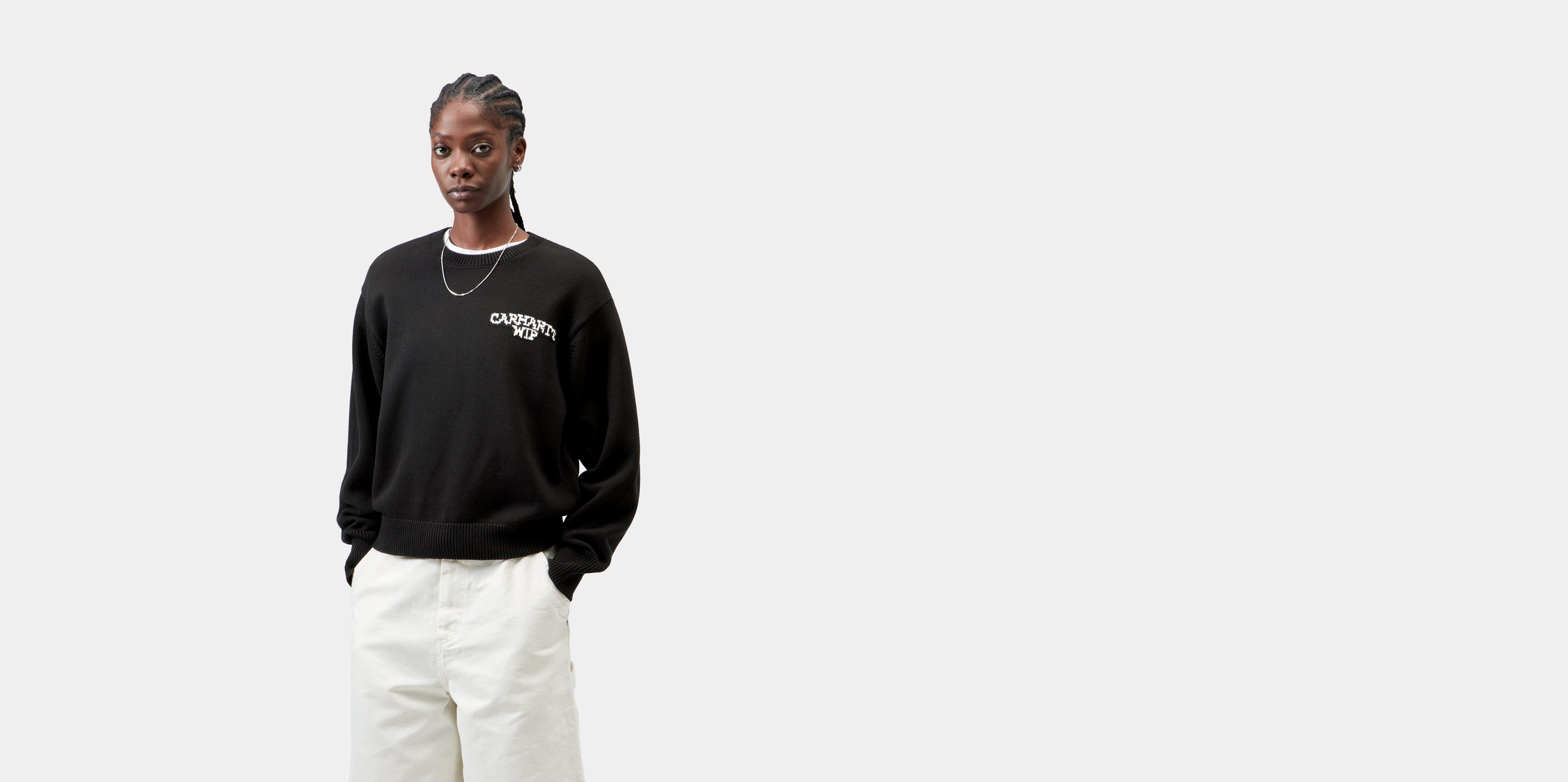 Carhartt WIP W' Hugging Cats Sweater Black / Wax | XS | Women