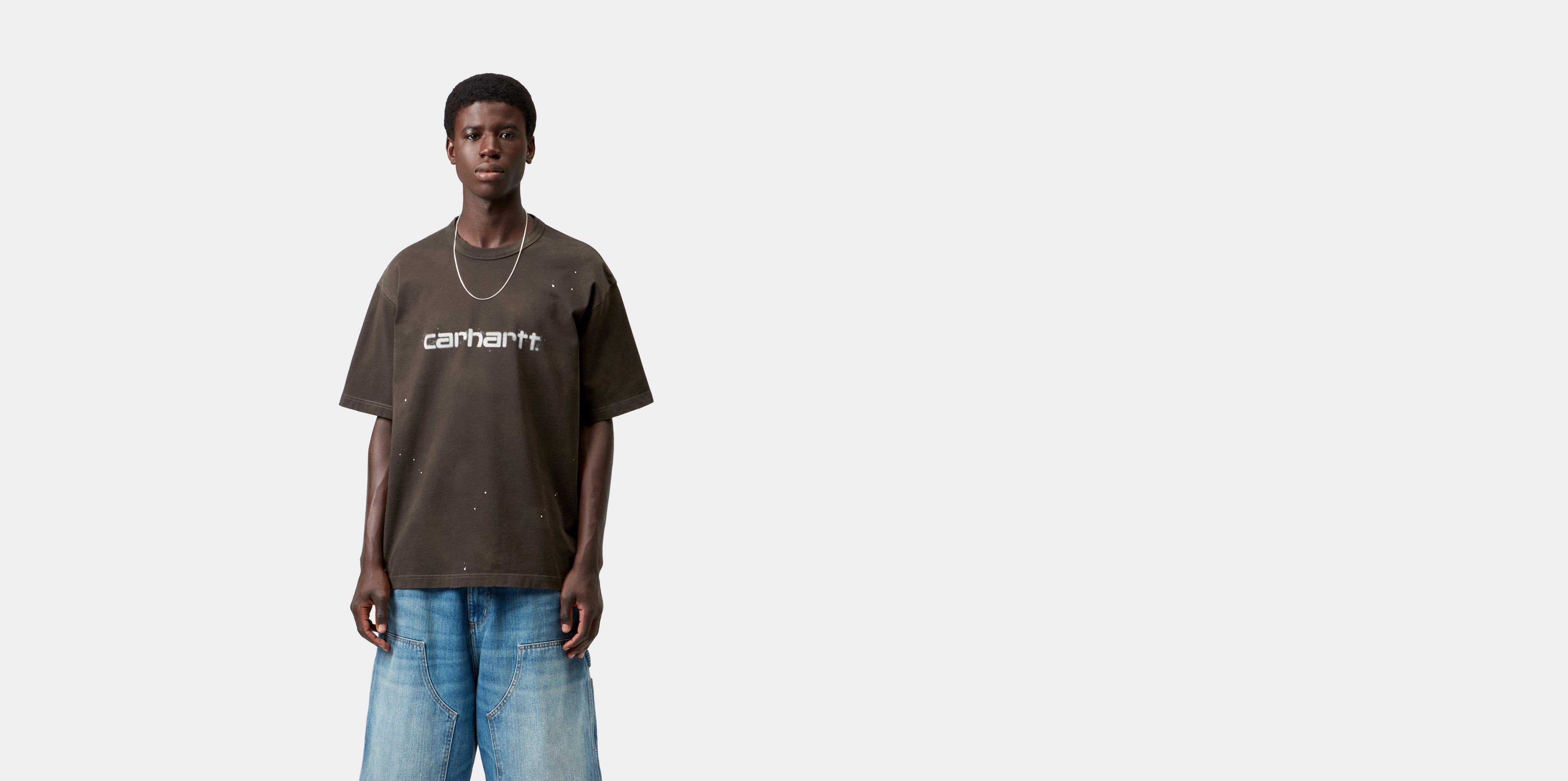 Carhartt WIP S/S Painter T-Shirt Tobacco destroy wash, splatter | XL | Men