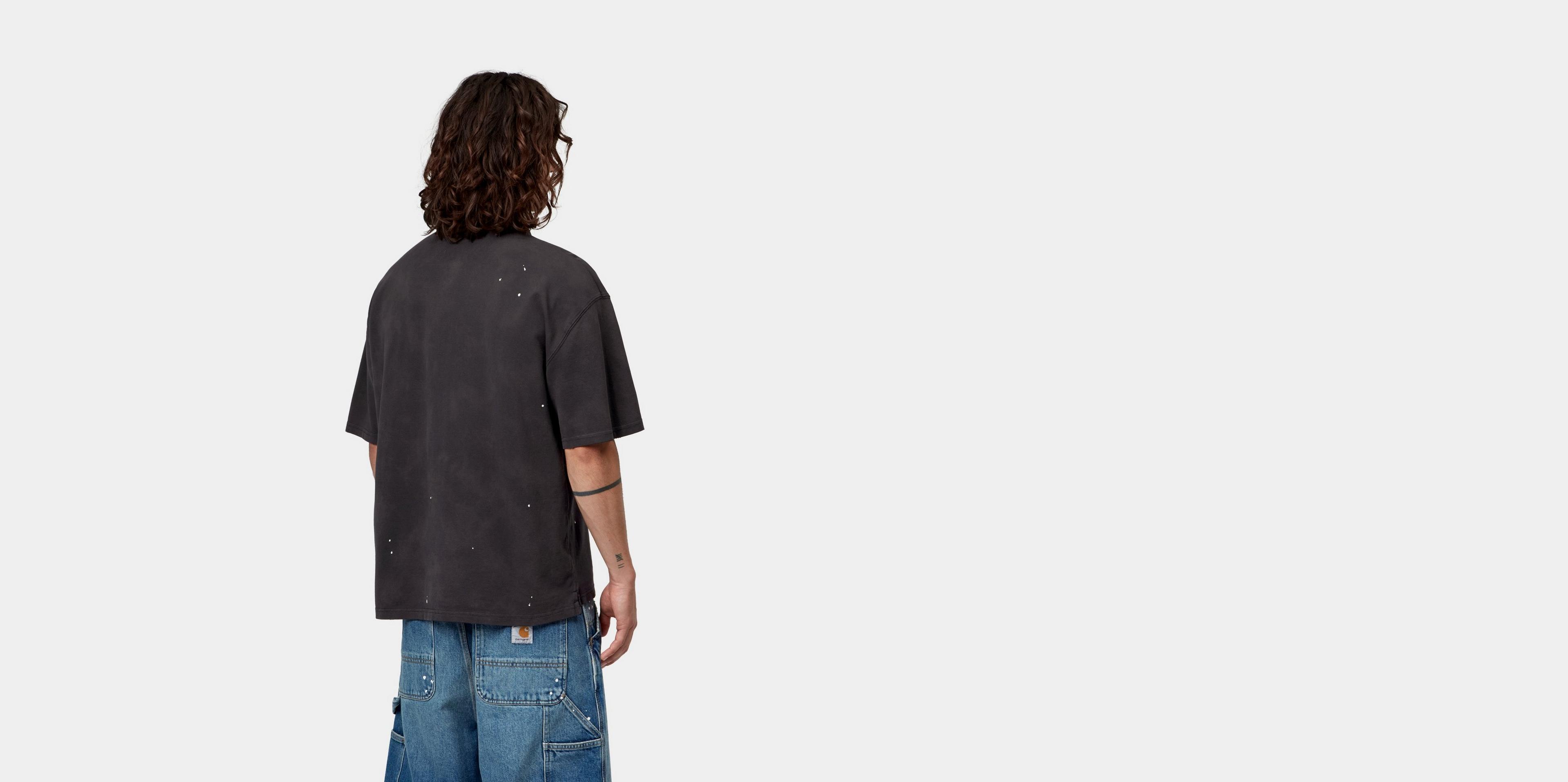 Carhartt WIP S/S Painter Polo, Black | Official Online Store