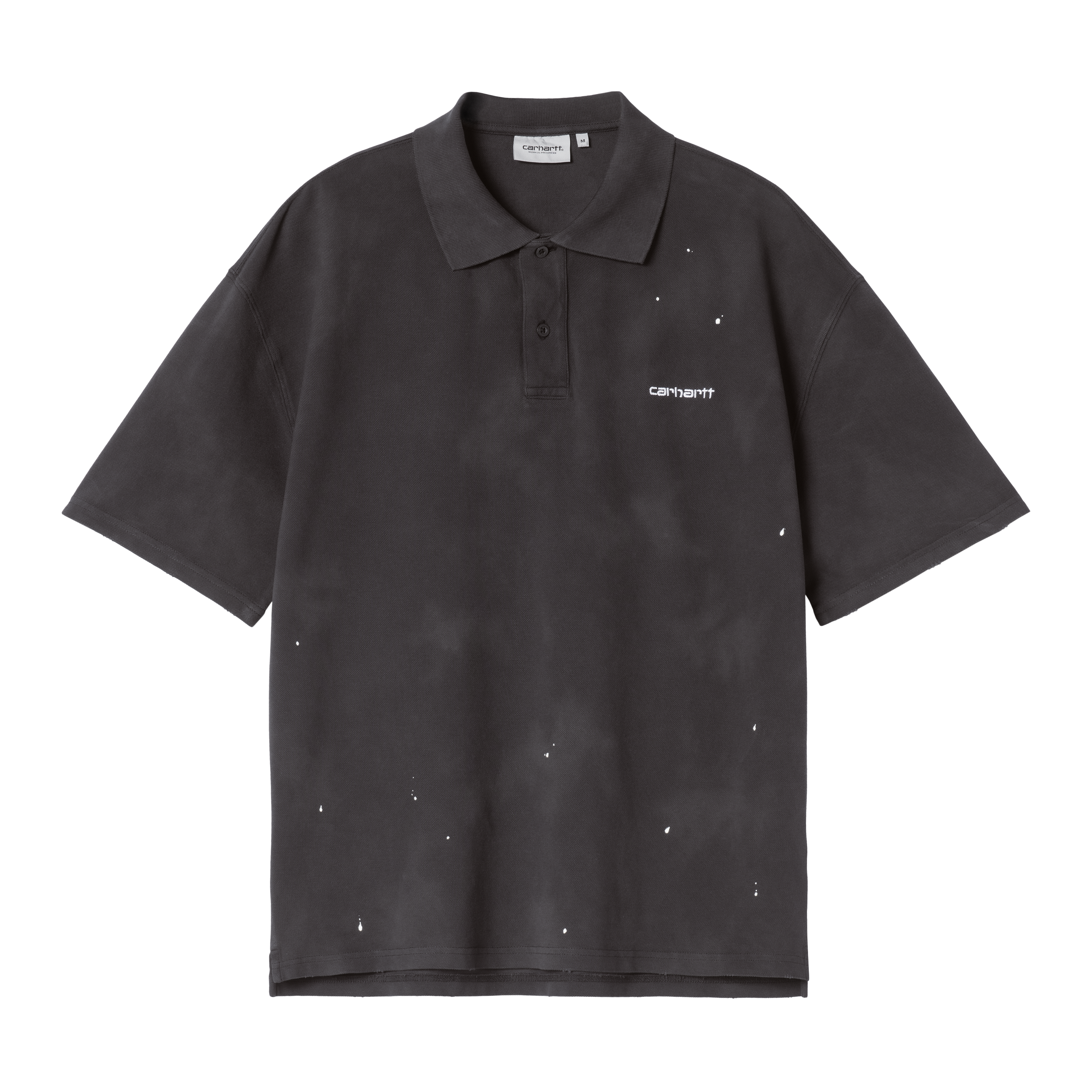 Carhartt WIP S/S Painter Polo, Black | Official Online Store