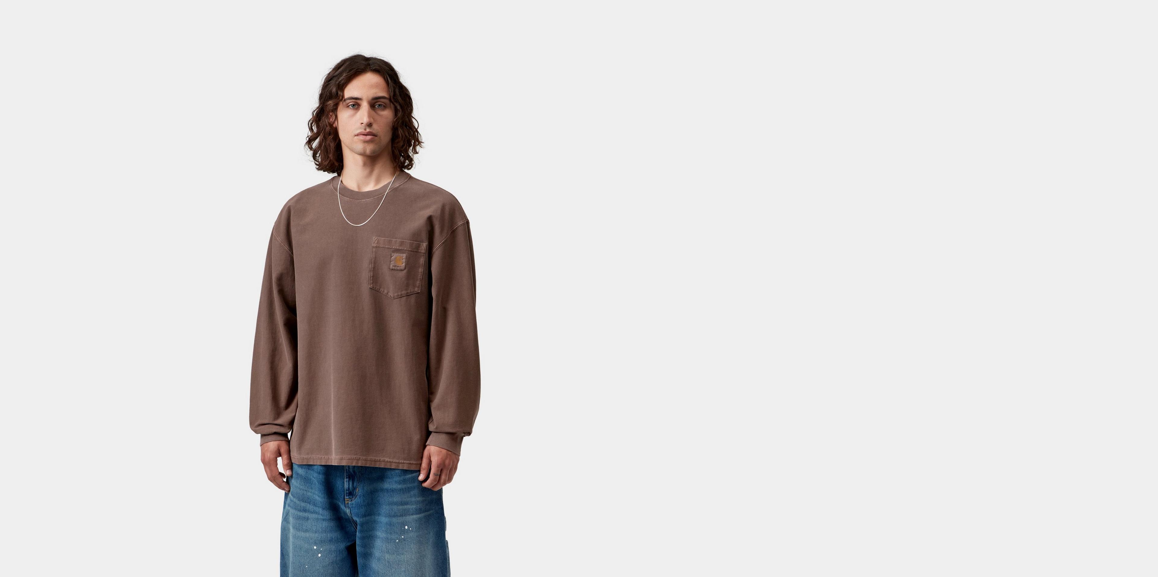 Carhartt WIP L/S Loose Pocket T-Shirt, Tobacco | Official Online Store