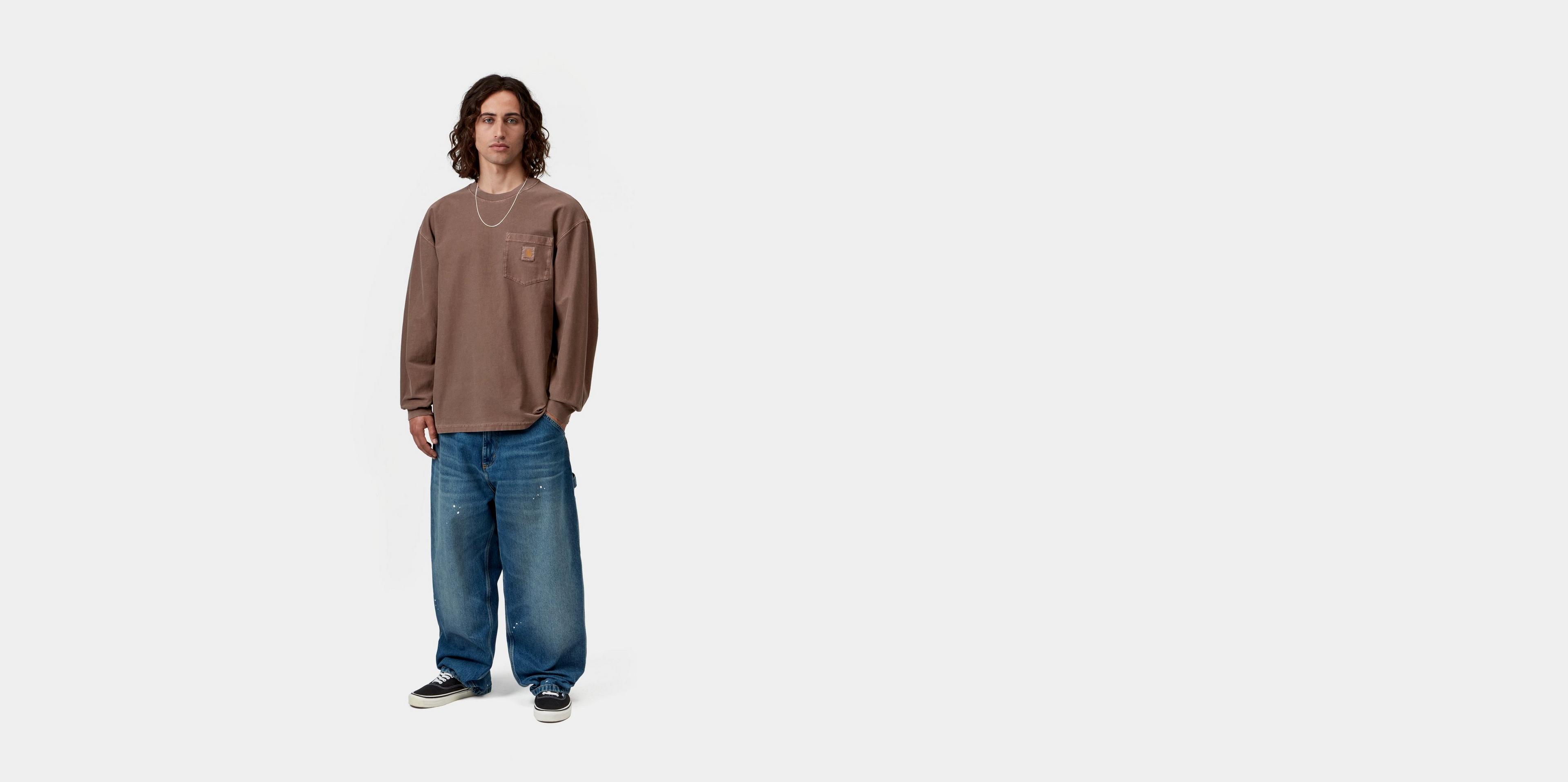 Carhartt WIP L/S Loose Pocket T-Shirt, Tobacco | Official Online Store