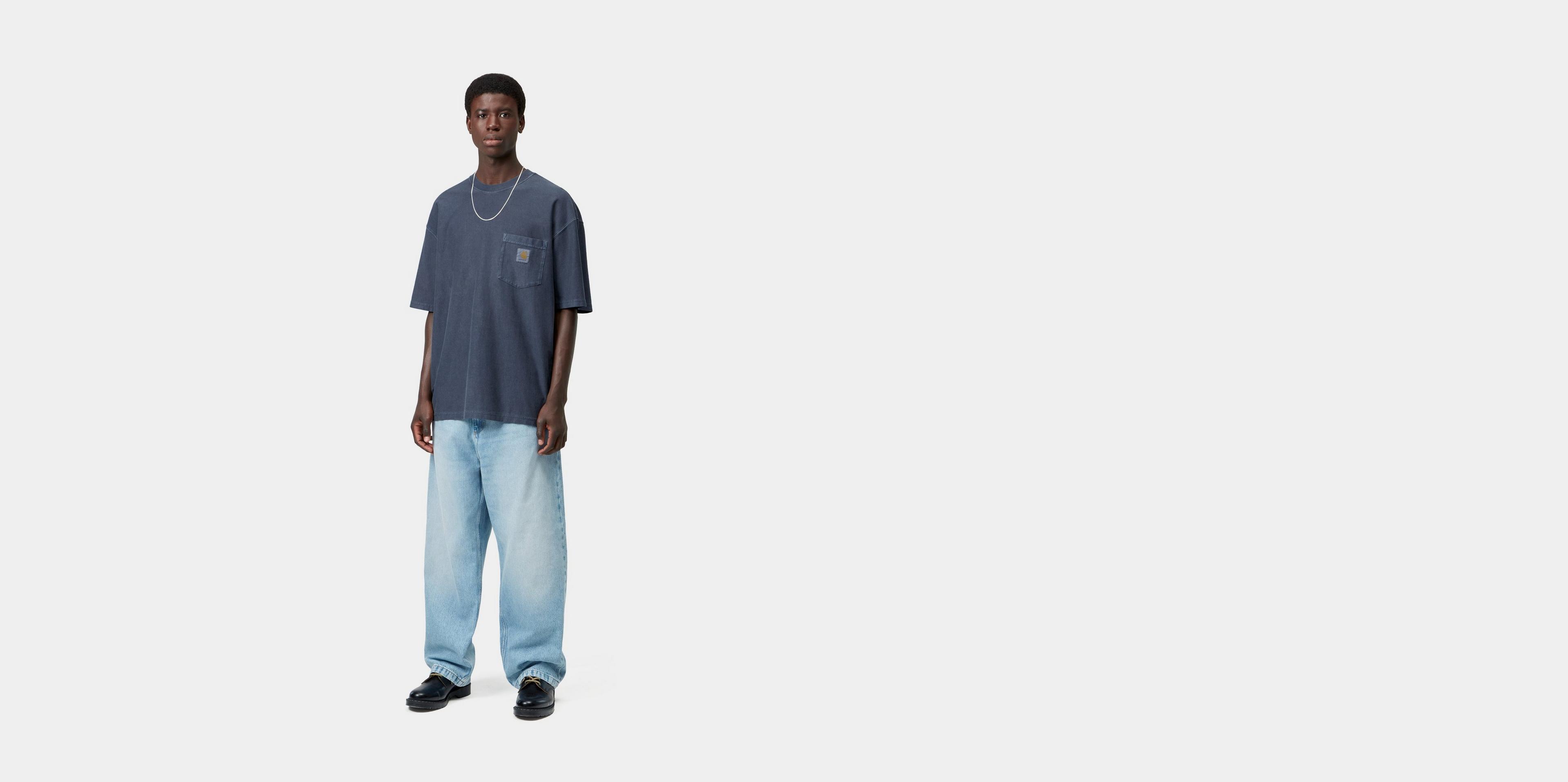Carhartt WIP S/S Loose Pocket T-Shirt, Dark Navy | Official Online