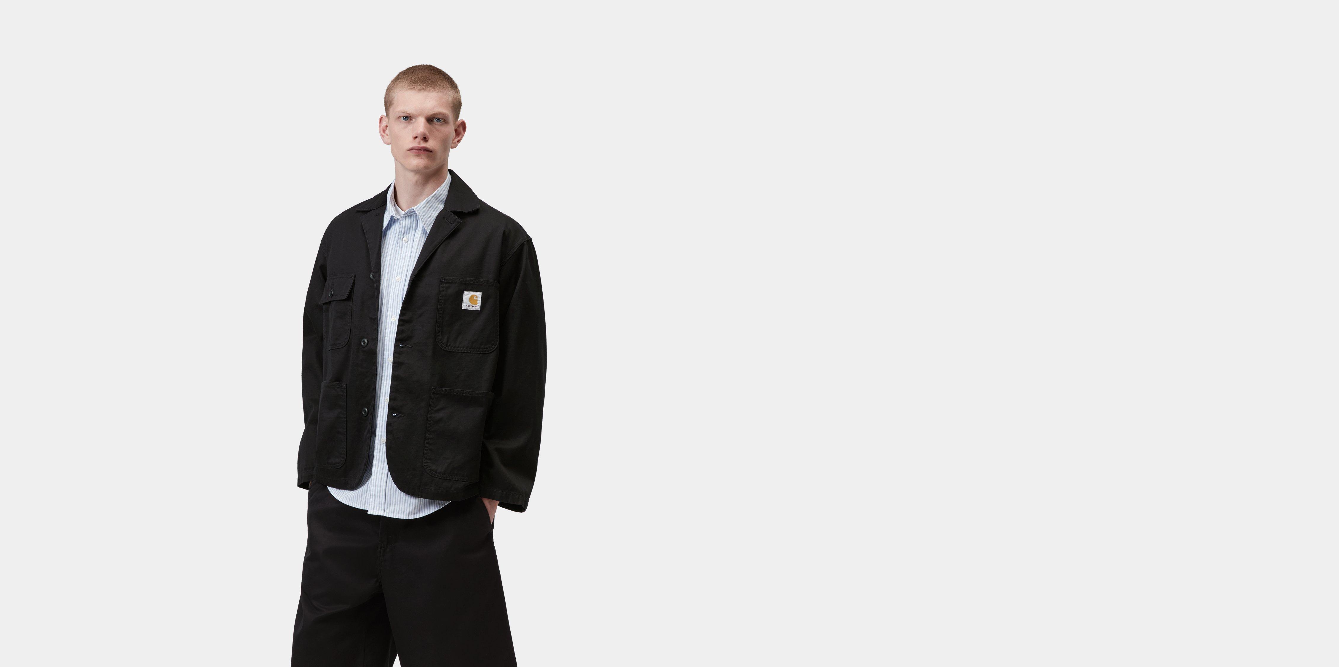 Carhartt WIP Brader Blazer Black rinsed | XXL | Men