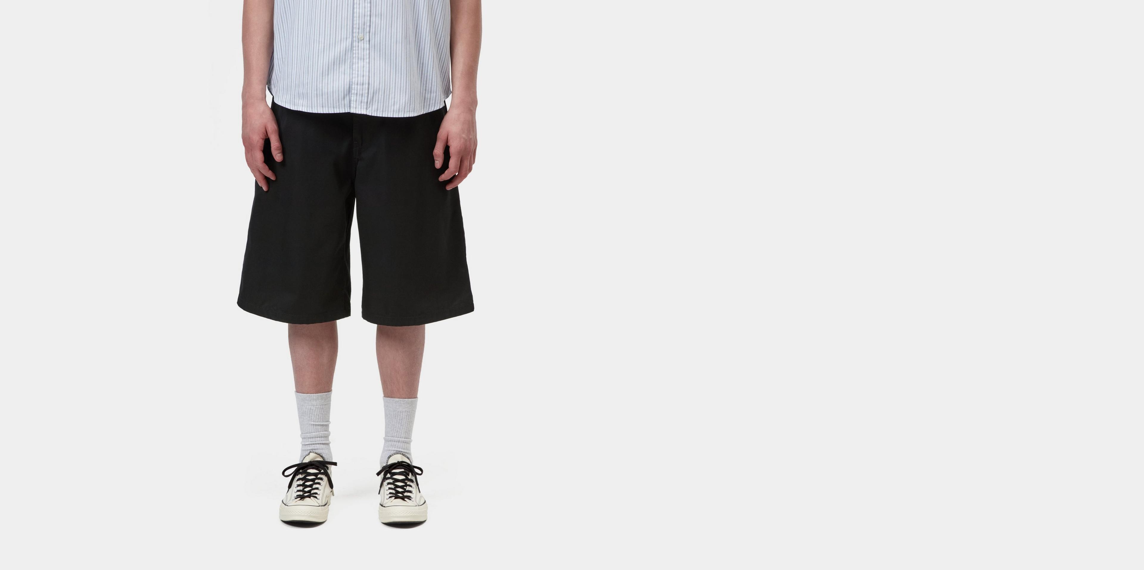 Carhartt WIP Brader Short, Black | Official Online Store
