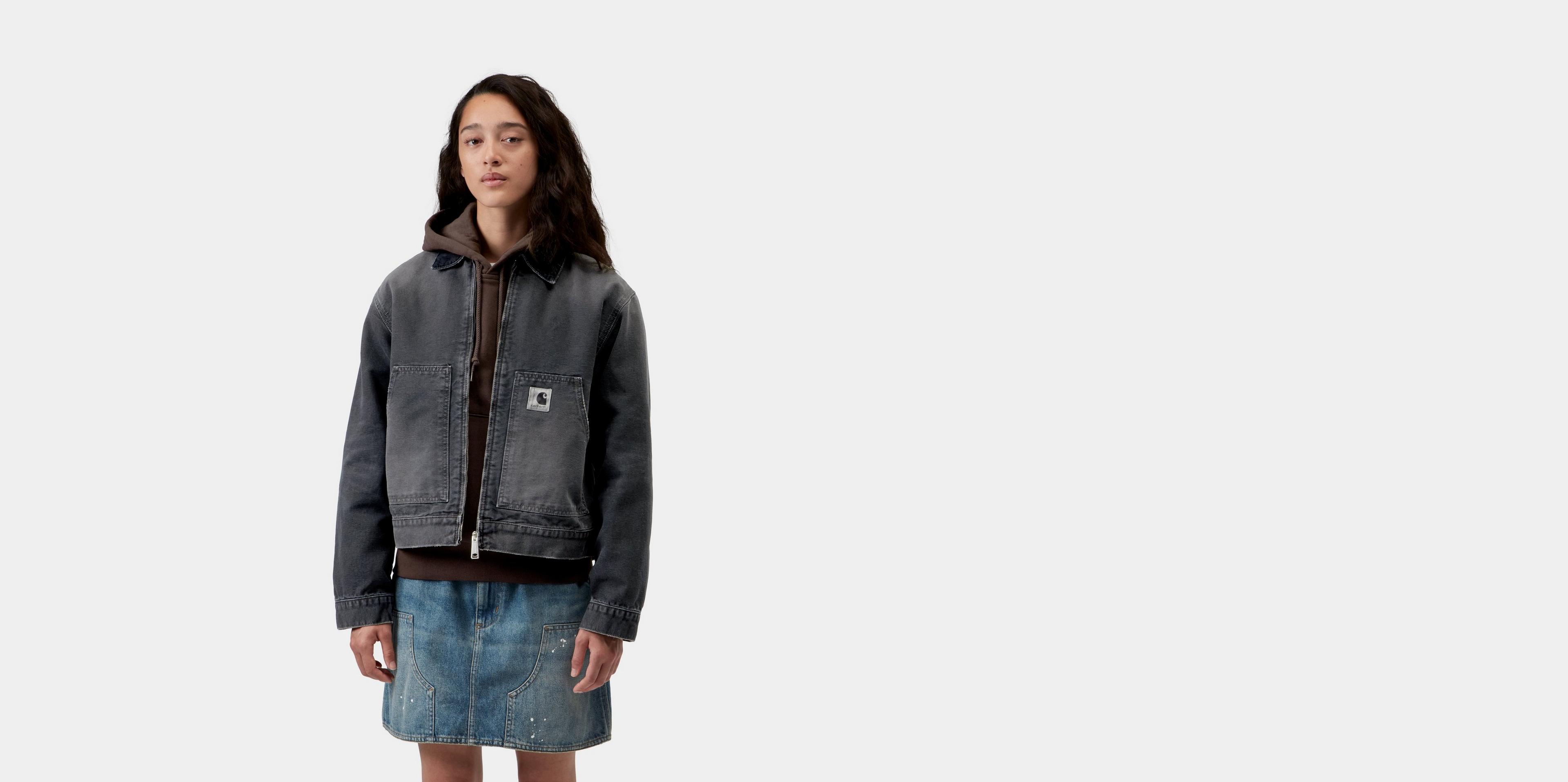 Carhartt WIP Women's OG Arcan Jacket, Black / Black | Official