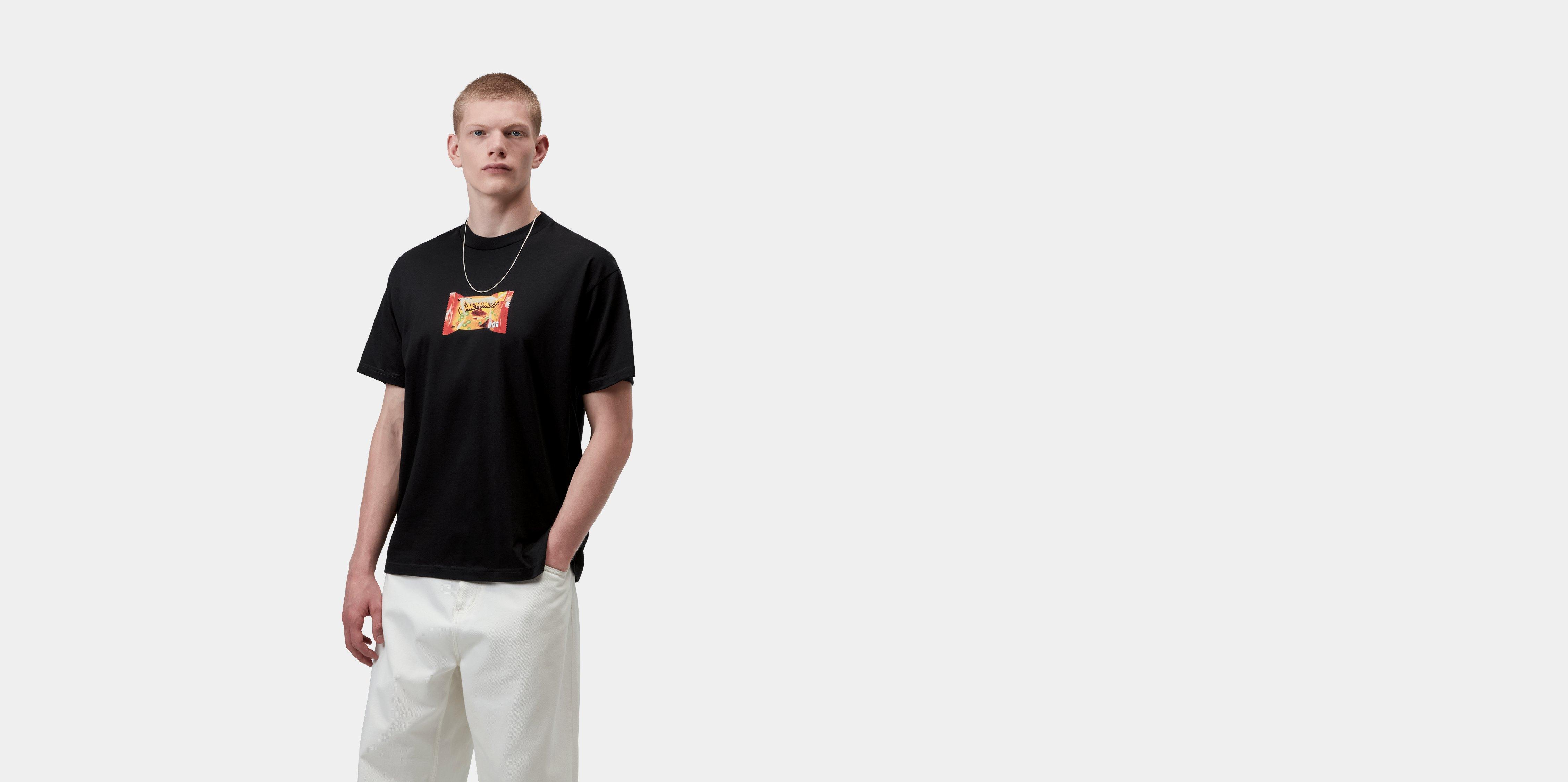 Carhartt WIP S/S Road Side Snack T-Shirt Black | L | Men