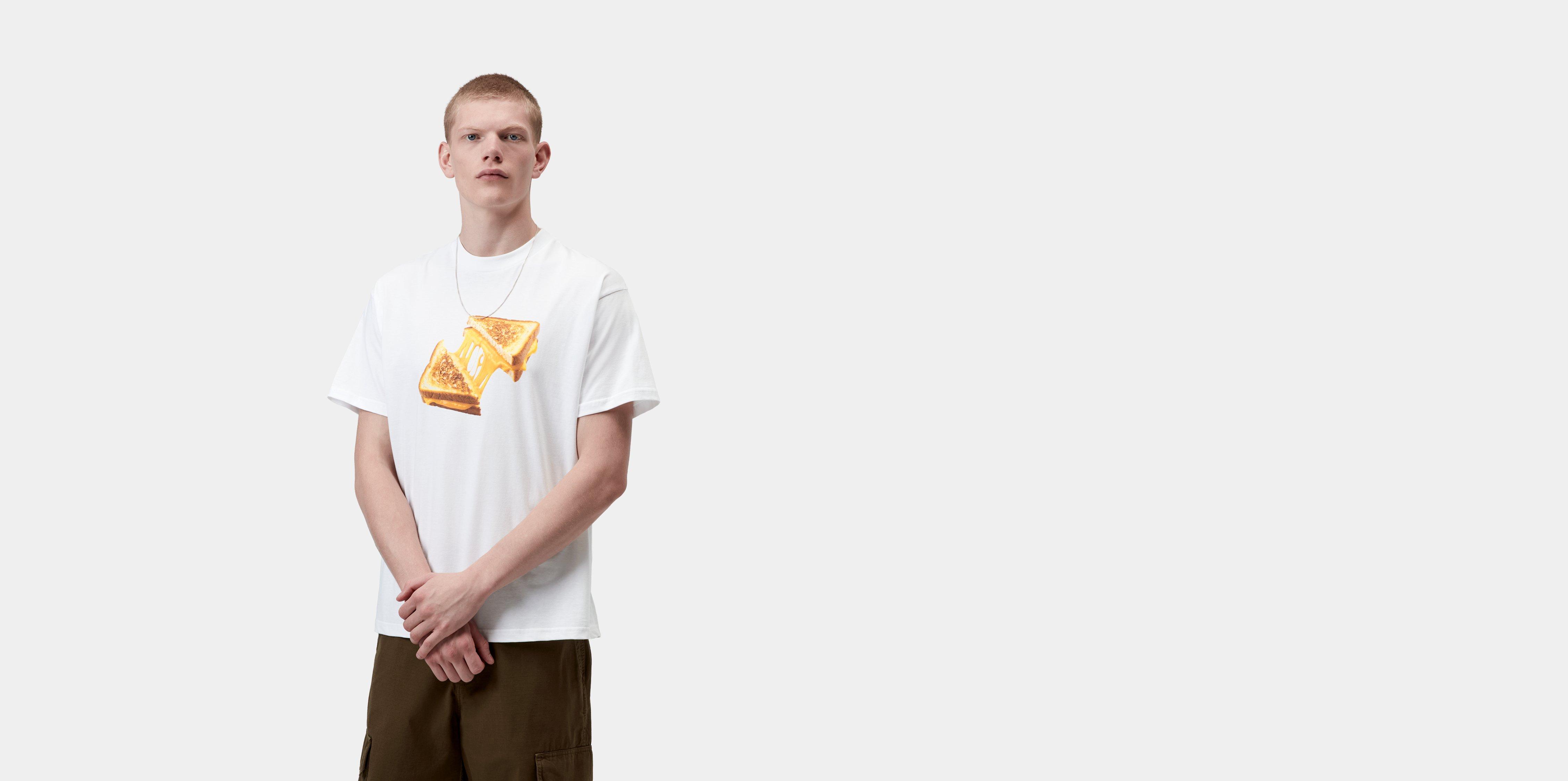 Carhartt WIP S/S Cheese Toast T-Shirt White | S | Men