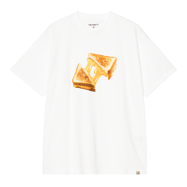 S/S Cheese Toast T-Shirt White