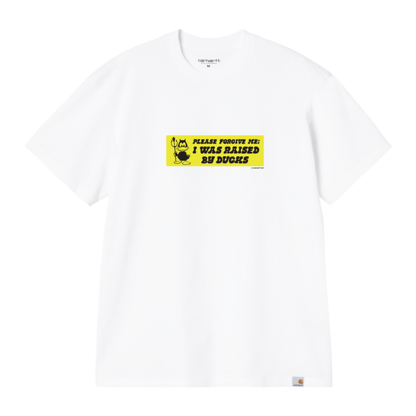 S/S Bumper Stickers T-Shirt White