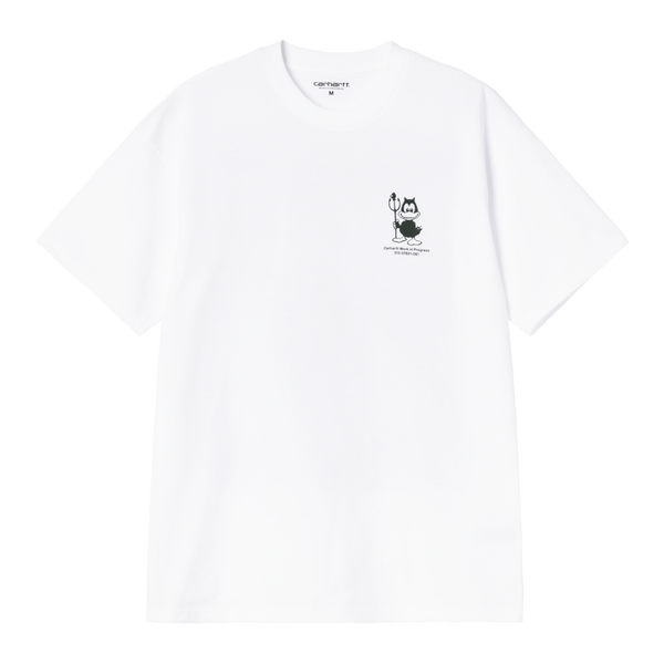 S/S Bumper Car T-Shirt White