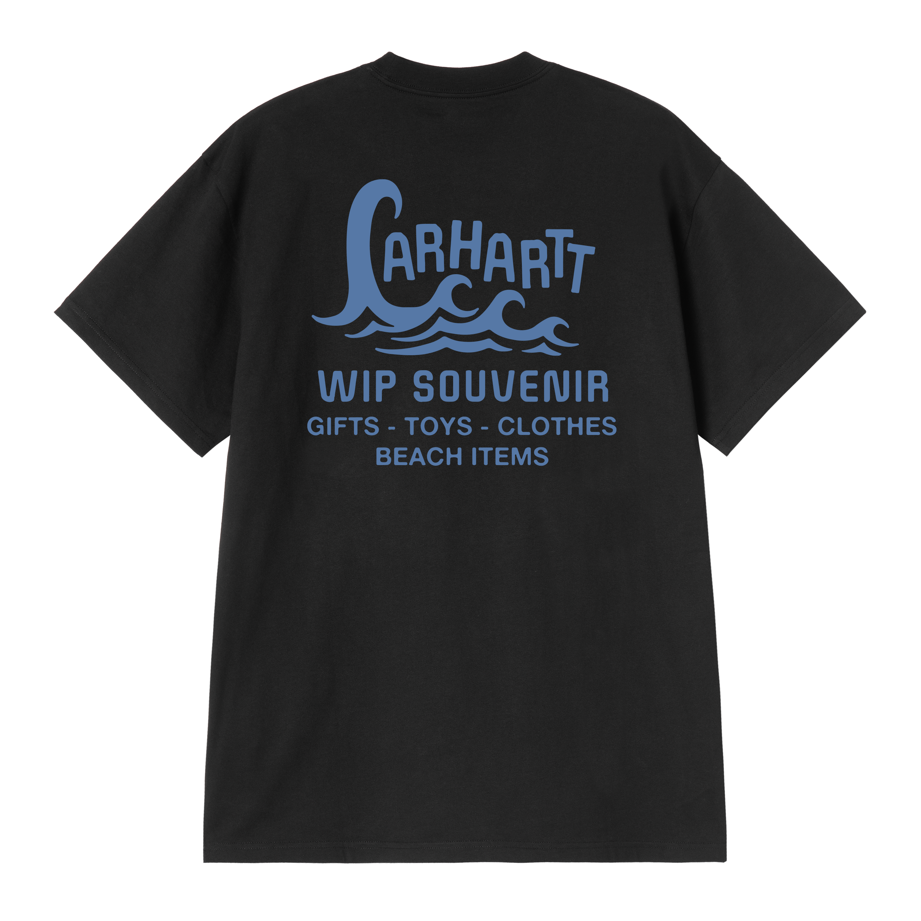 Carhartt WIP S/S Waves T-Shirt, Black | Official Online Store