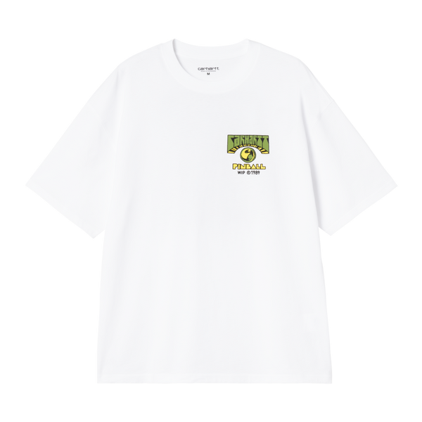 S/S Pinball T-Shirt White
