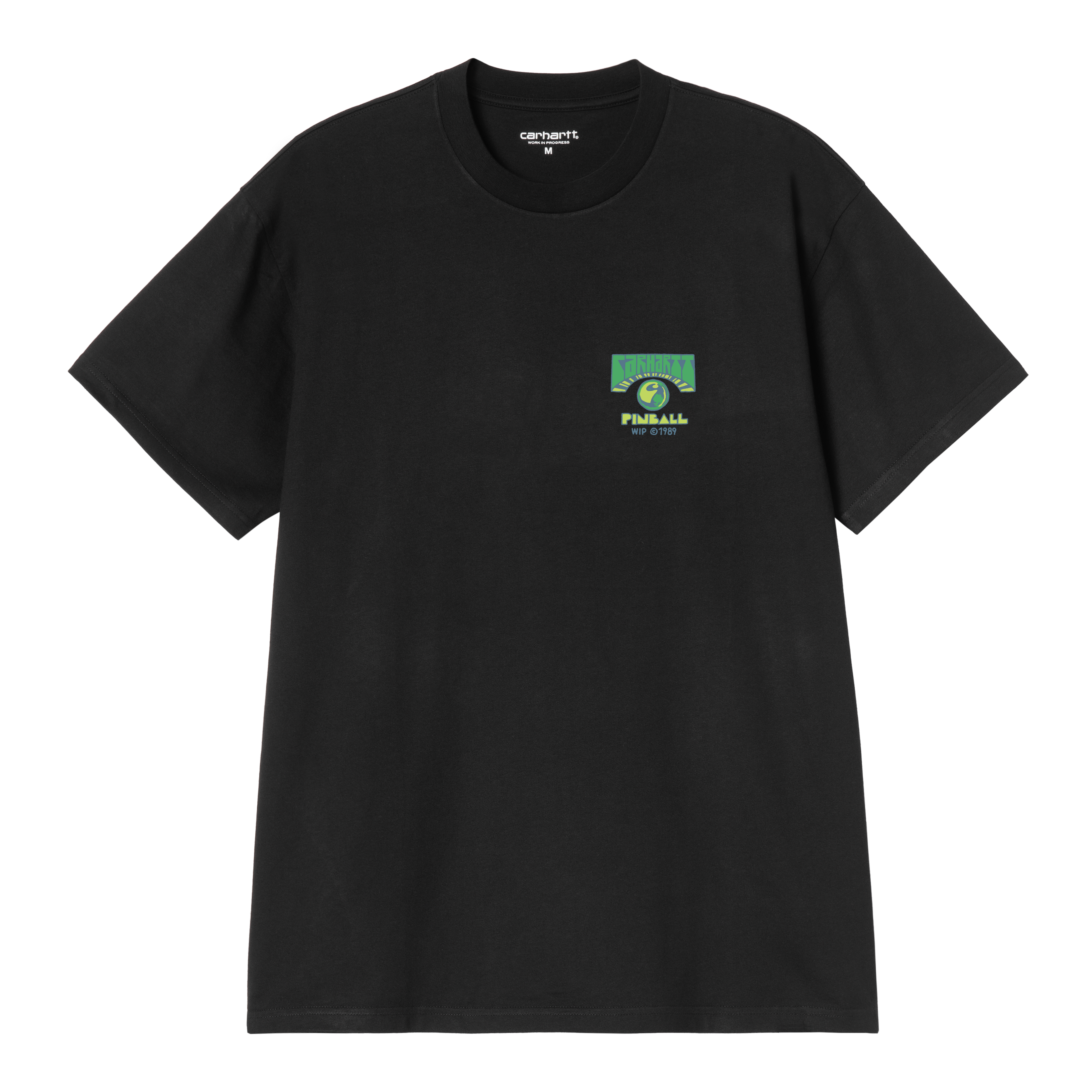Carhartt WIP S/S Luggage Label T-Shirt, Black | Official Online Store