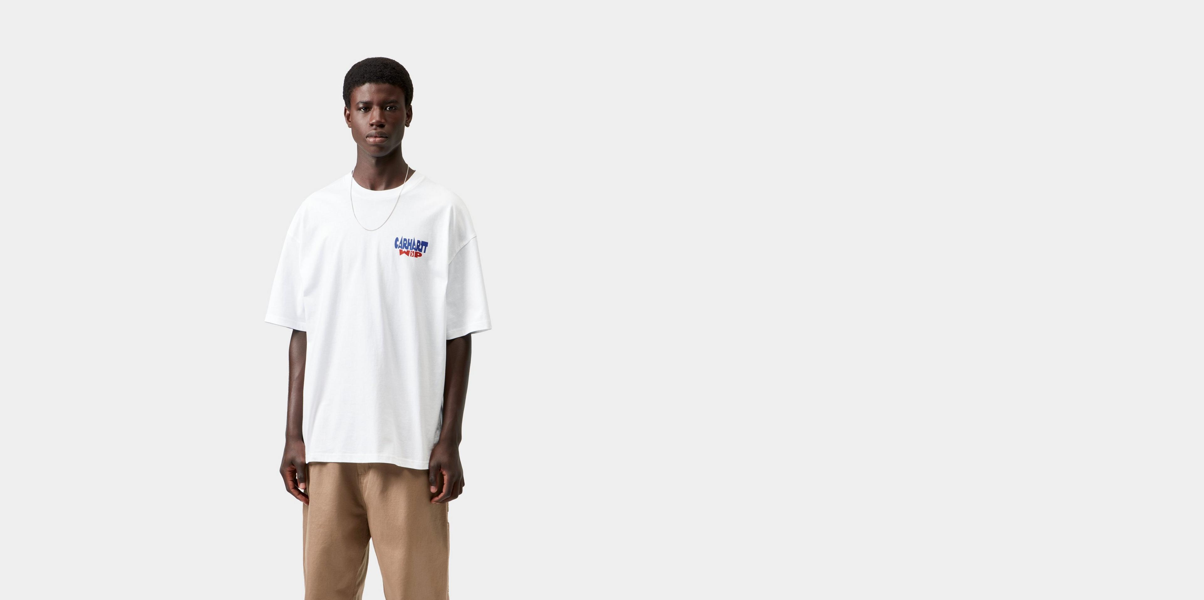 Carhartt WIP S/S Luggage Label T-Shirt, White | Official Online Store