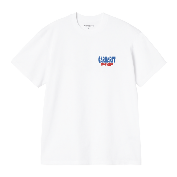 S/S Luggage Label T-Shirt White