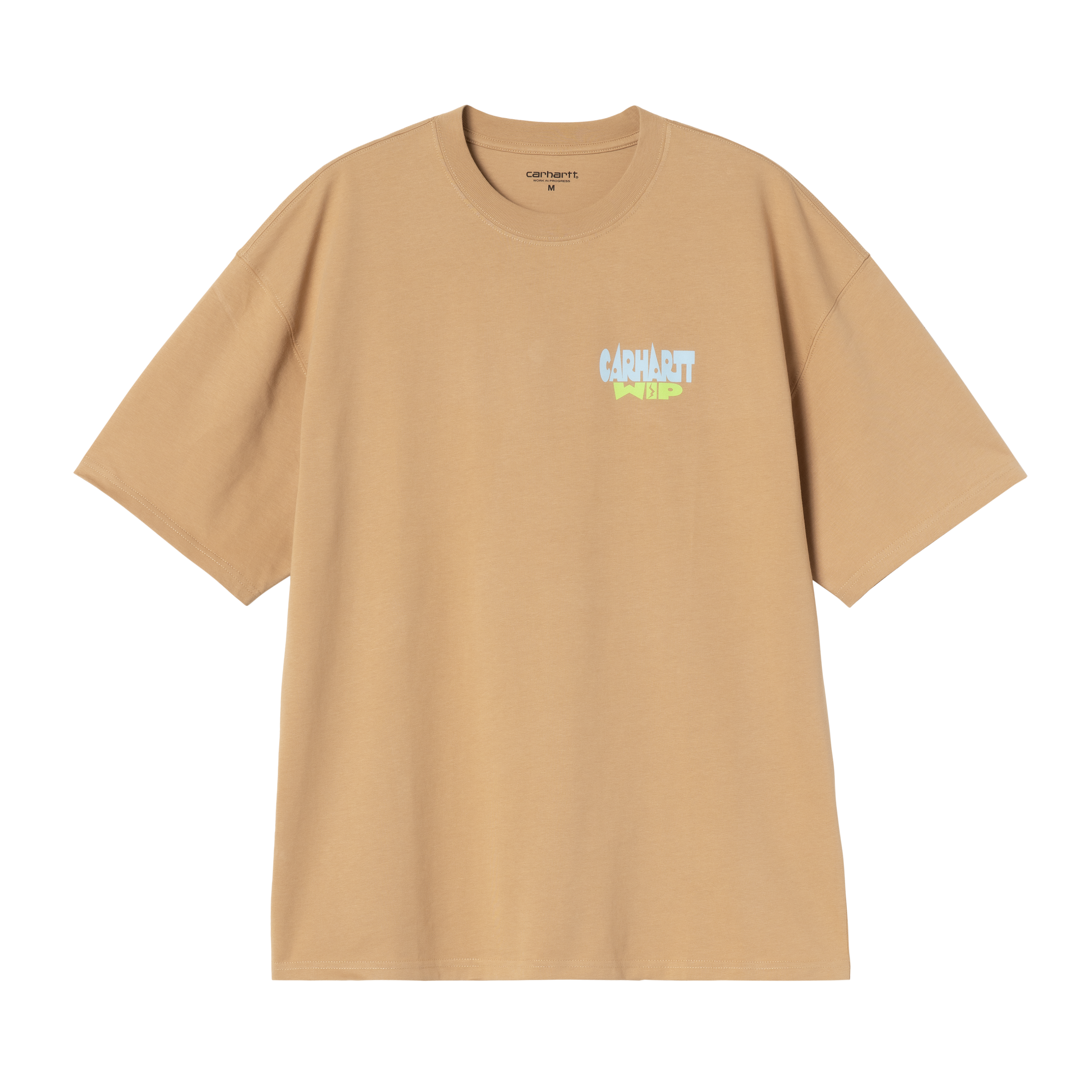 Carhartt WIP S/S Luggage Label T-Shirt, Dusty H Brown | Official