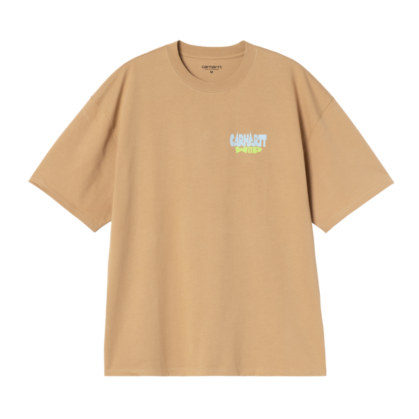 S/S Luggage Label T-Shirt Dusty H Brown