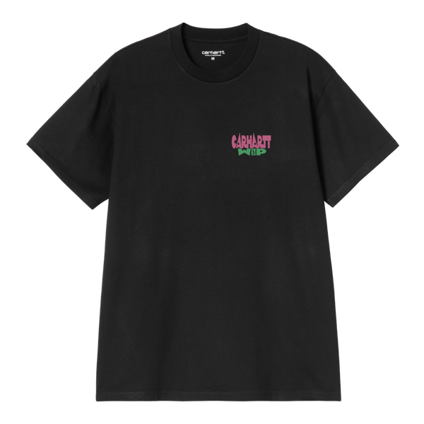 S/S Luggage Label T-Shirt Black