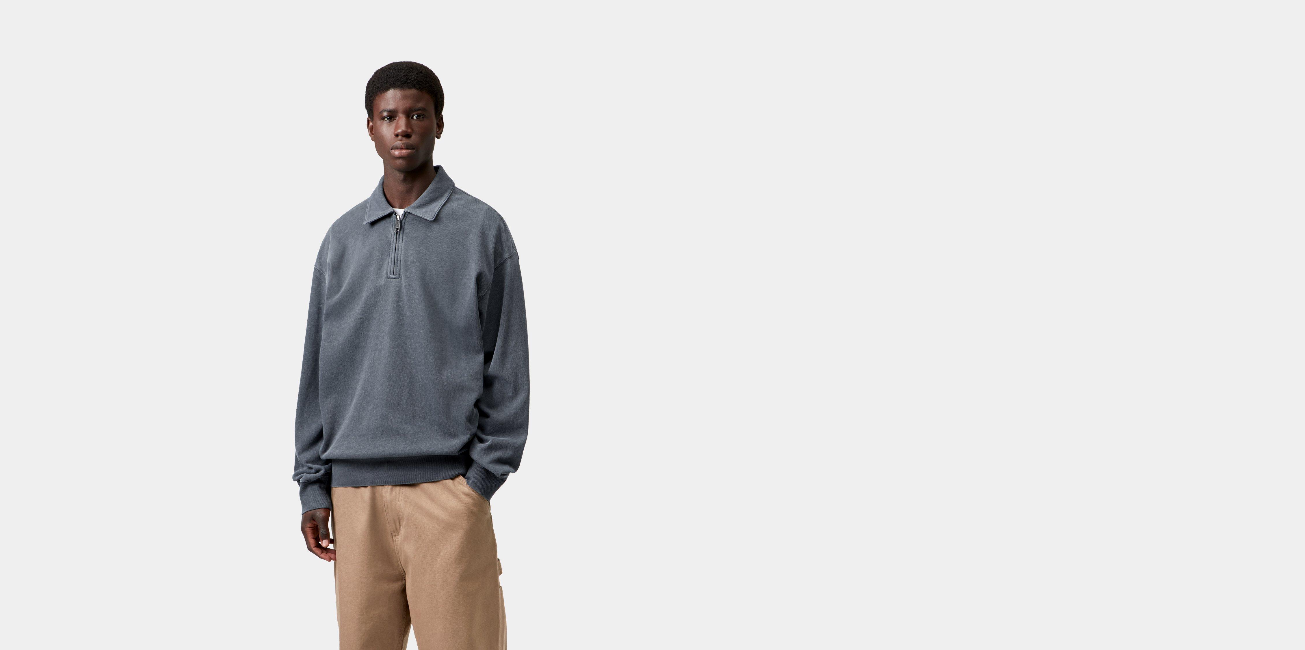 Carhartt WIP Harper Polo Carbon garment dyed | black | M | Men