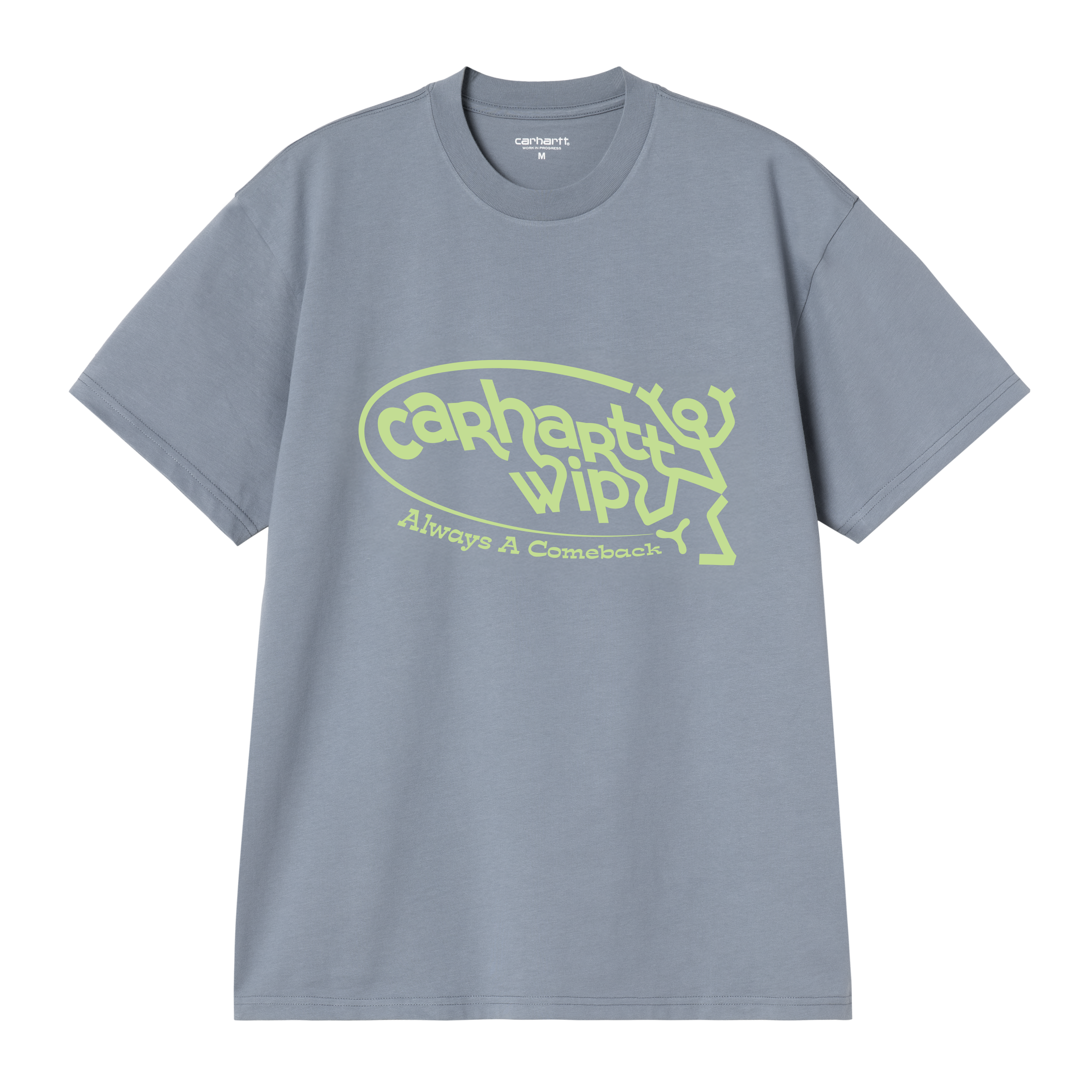 Carhartt WIP S/S Waves T-Shirt, Curacao | Official Online Store