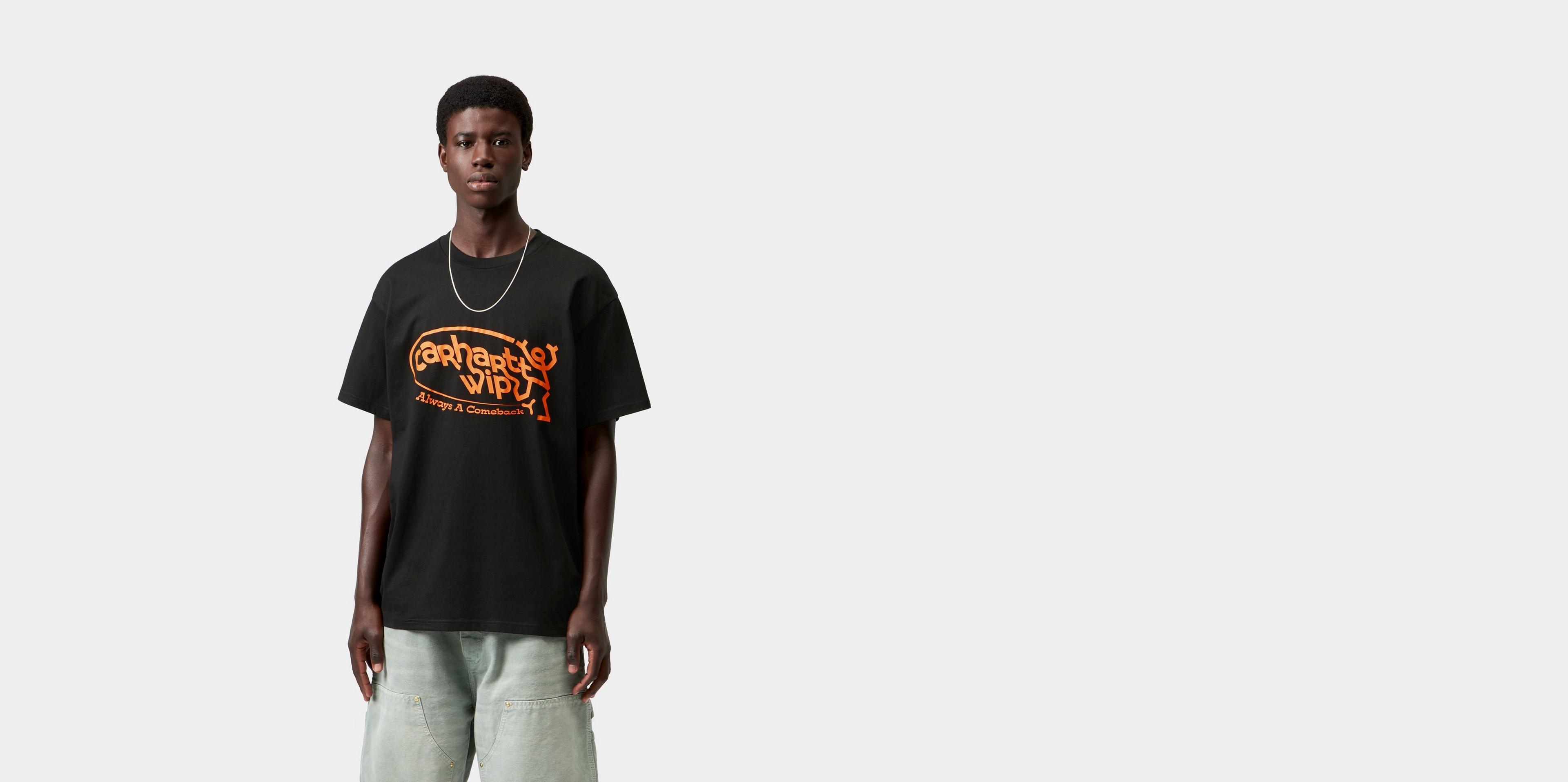 Carhartt WIP S/S Always A Come Back T-Shirt, Black | Official