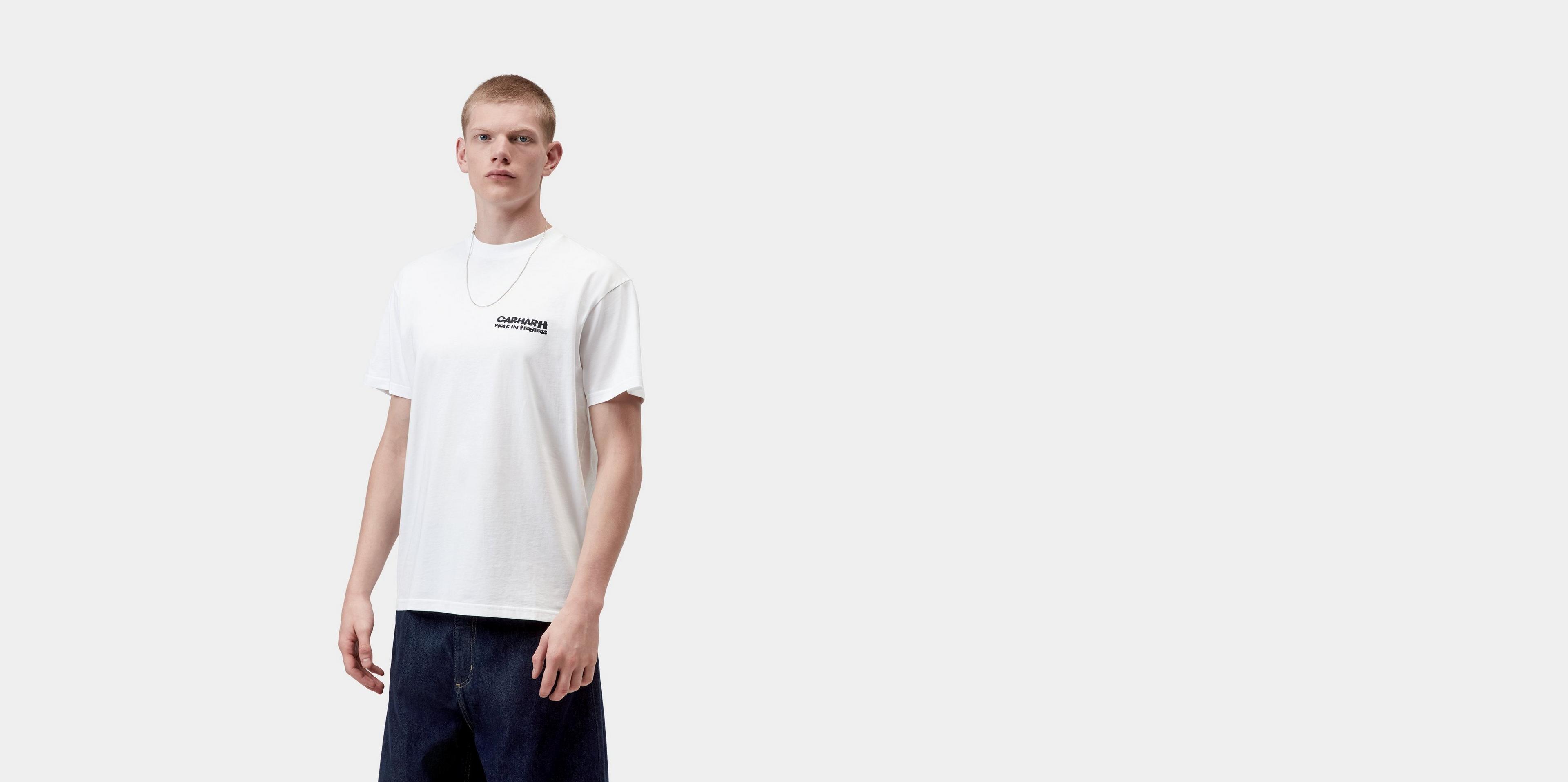 Carhartt WIP S/S Cubist T-Shirt, White | Official Online Store