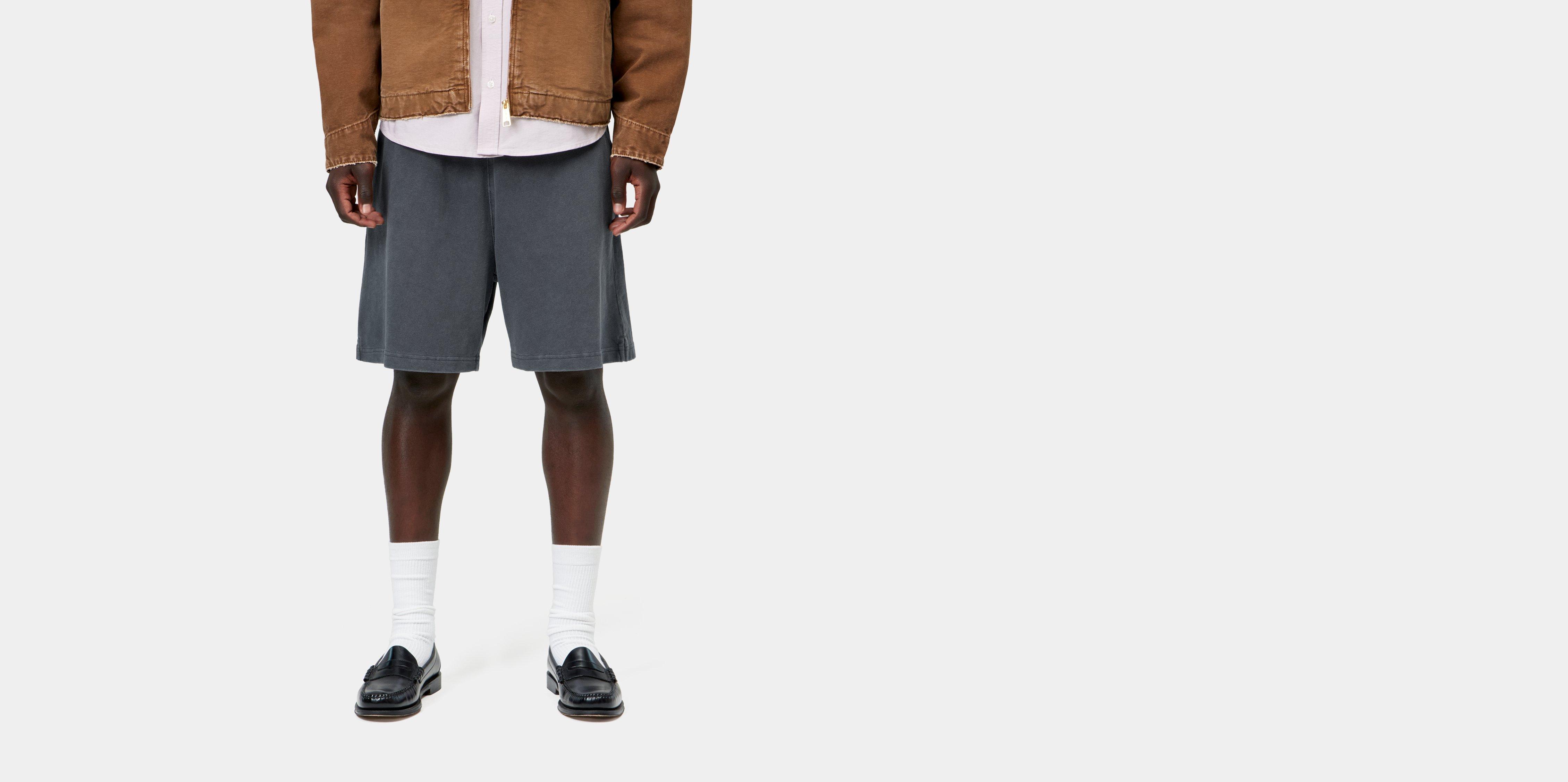 Carhartt WIP Harper Sweat Short Carbon garment dyed | black | XL | Men