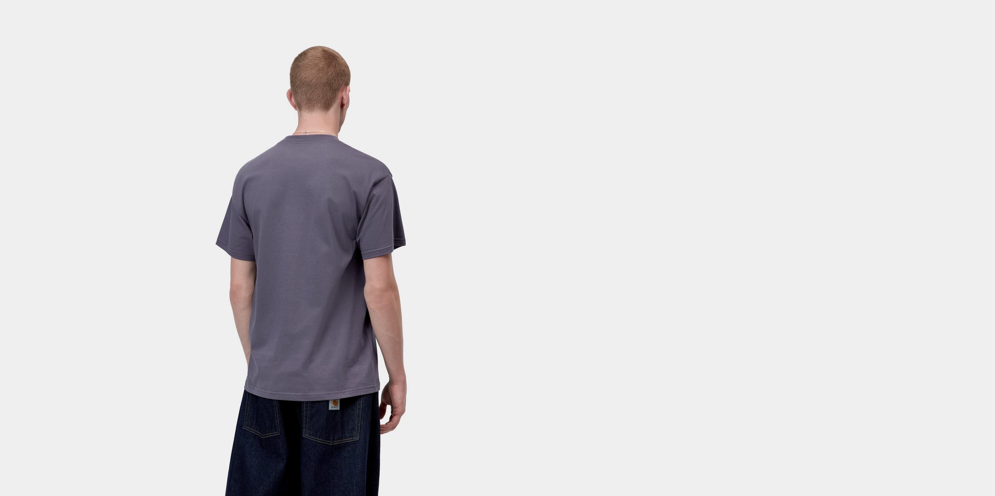 Carhartt WIP S/S Fan T-Shirt, Shady Purple | Official Online Store