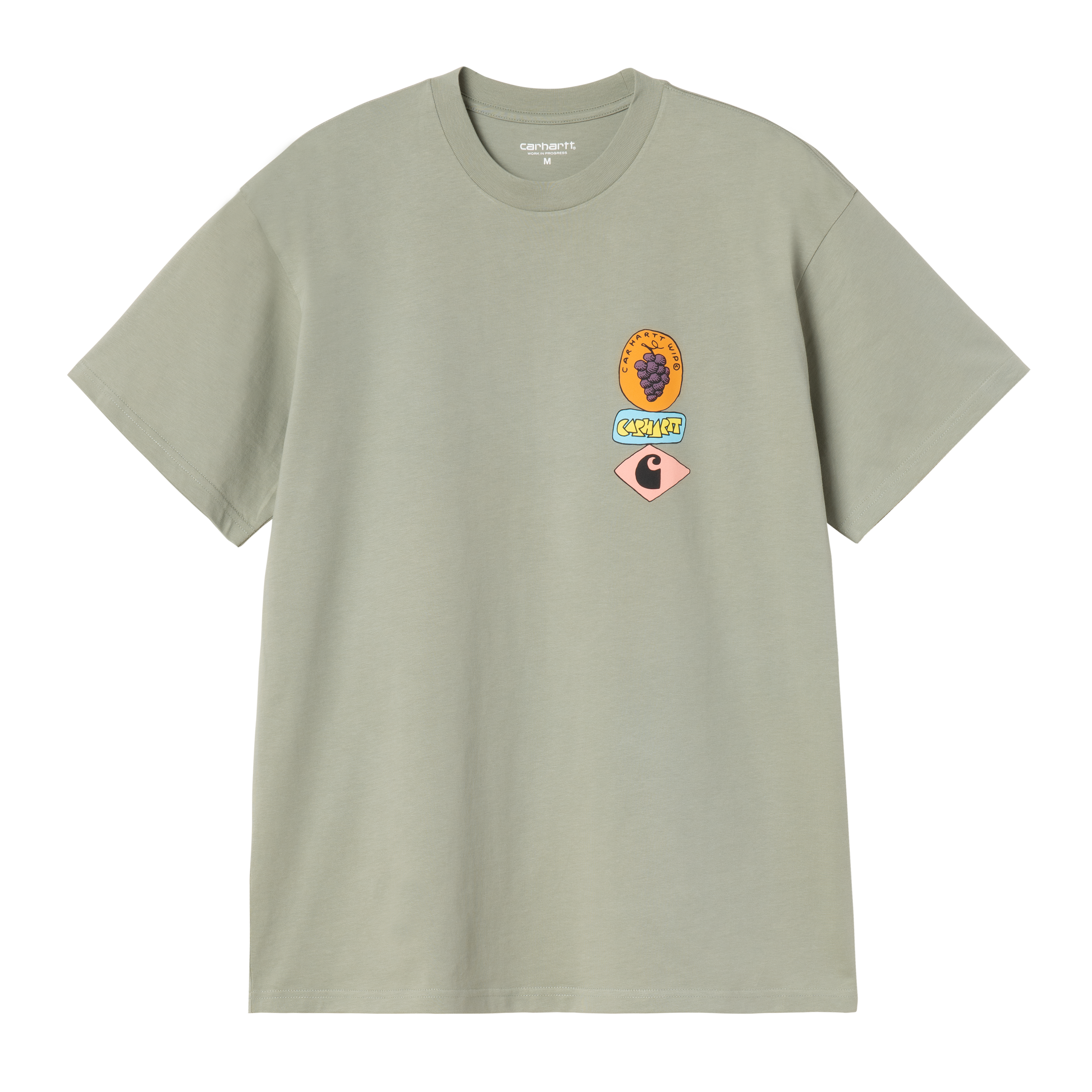 Carhartt WIP S/S Waves T-Shirt, Curacao | Official Online Store