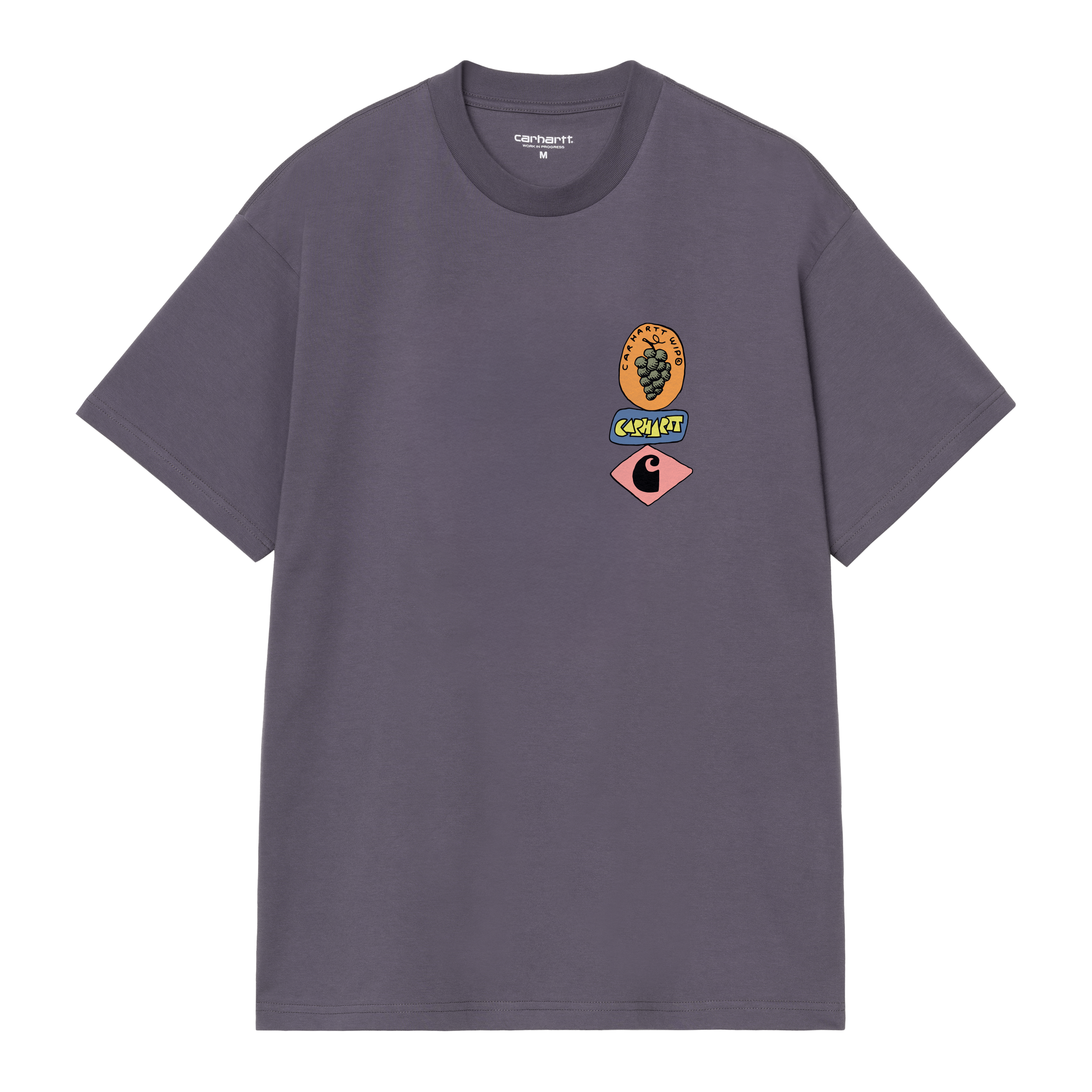 Carhartt WIP S/S Fan T-Shirt, Shady Purple | Official Online Store