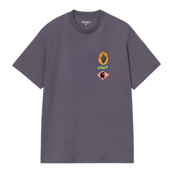 S/S Stacked Grapes T-Shirt Shady Purple