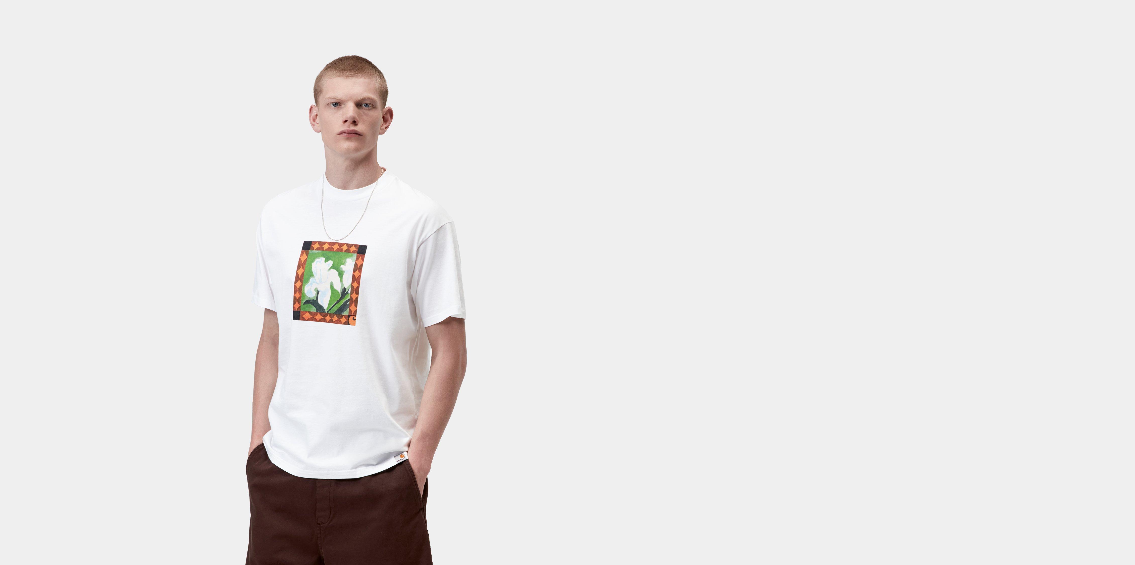 Carhartt WIP S/S Julia Klenovsky T-Shirt White | S | Men