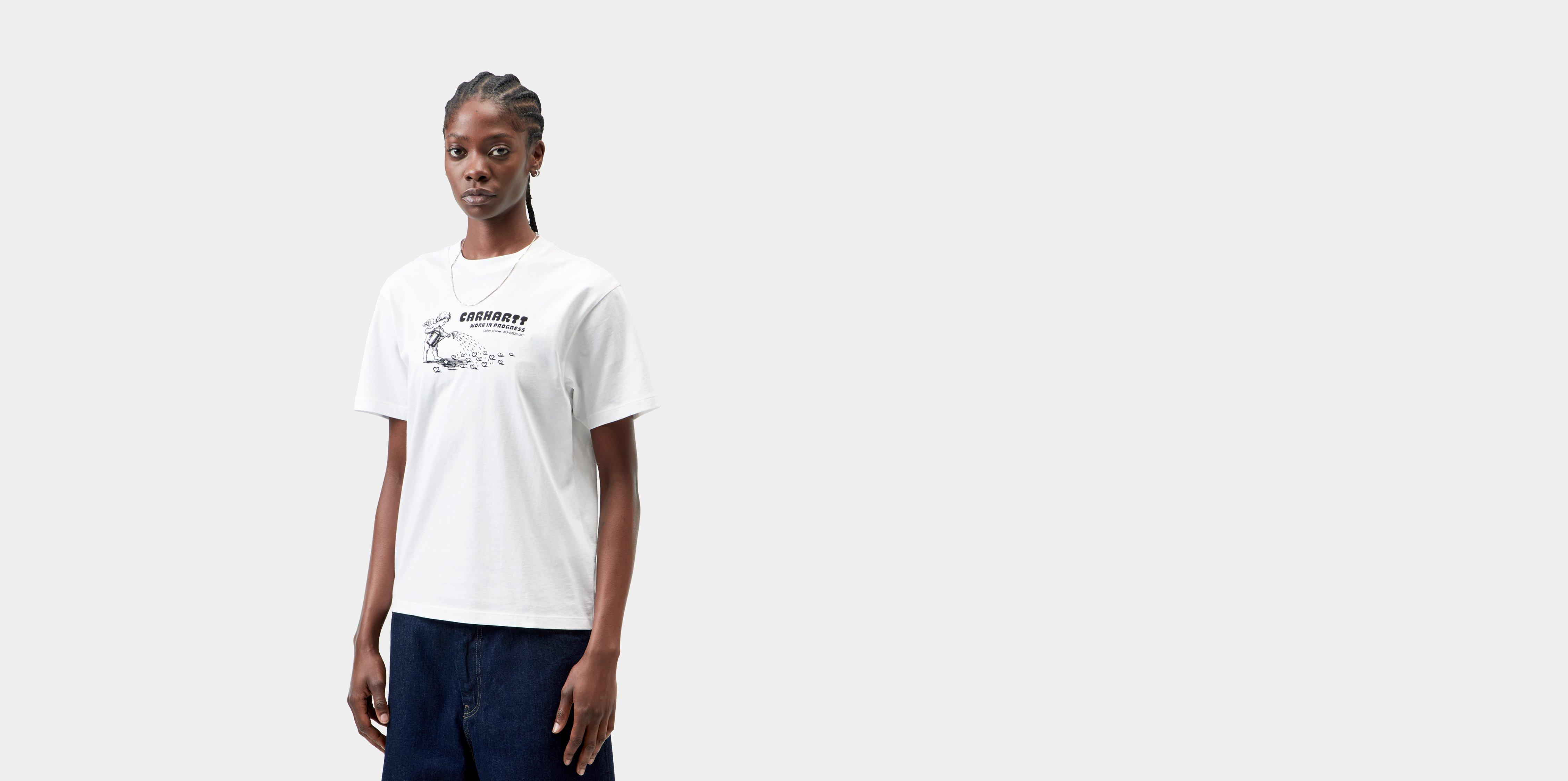 Carhartt WIP W' S/S Bumper Sticker T-Shirt White | M | Women