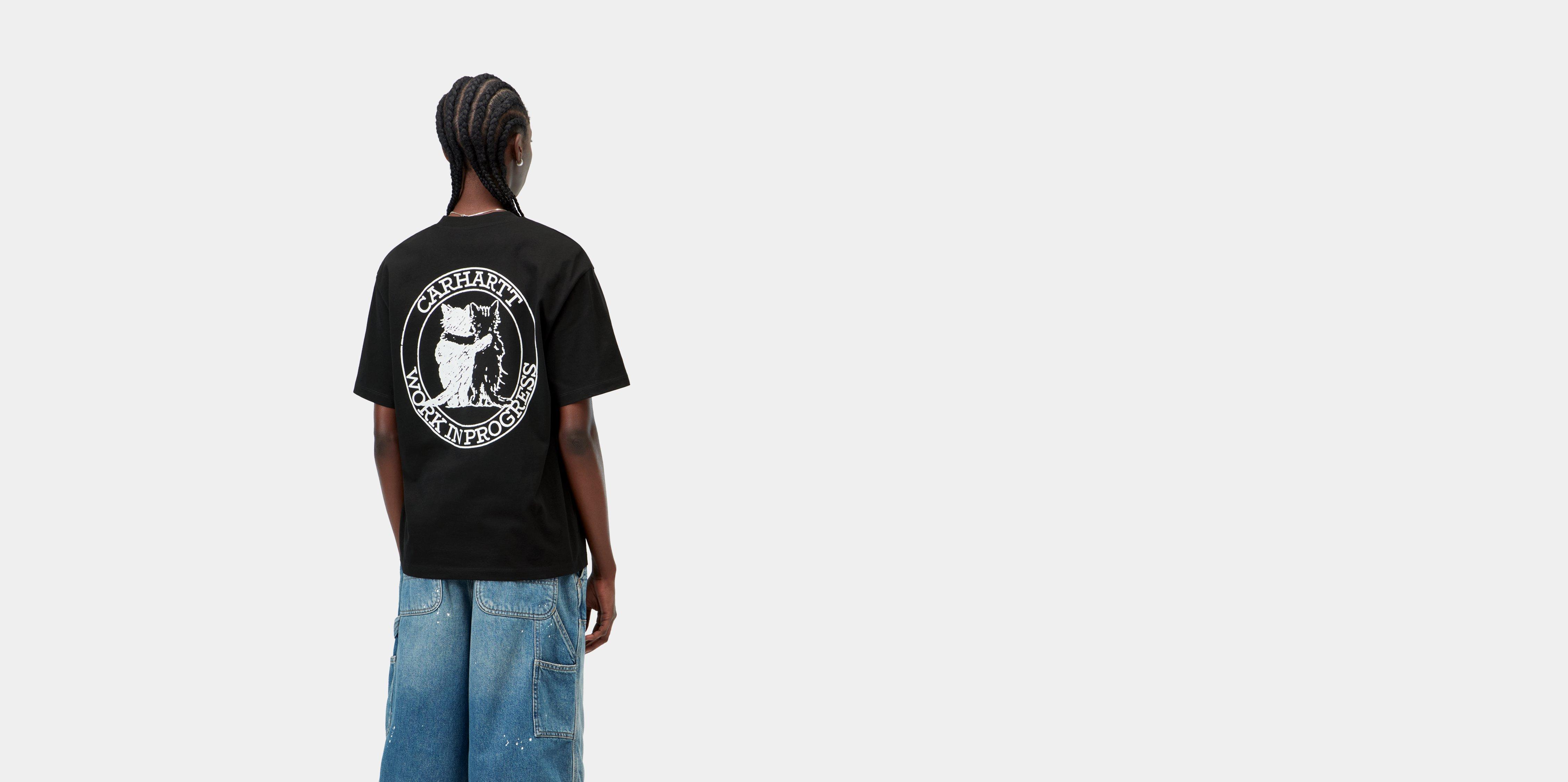 Carhartt WIP W' S/S Hugging Cats T-Shirt Black | XS | Women