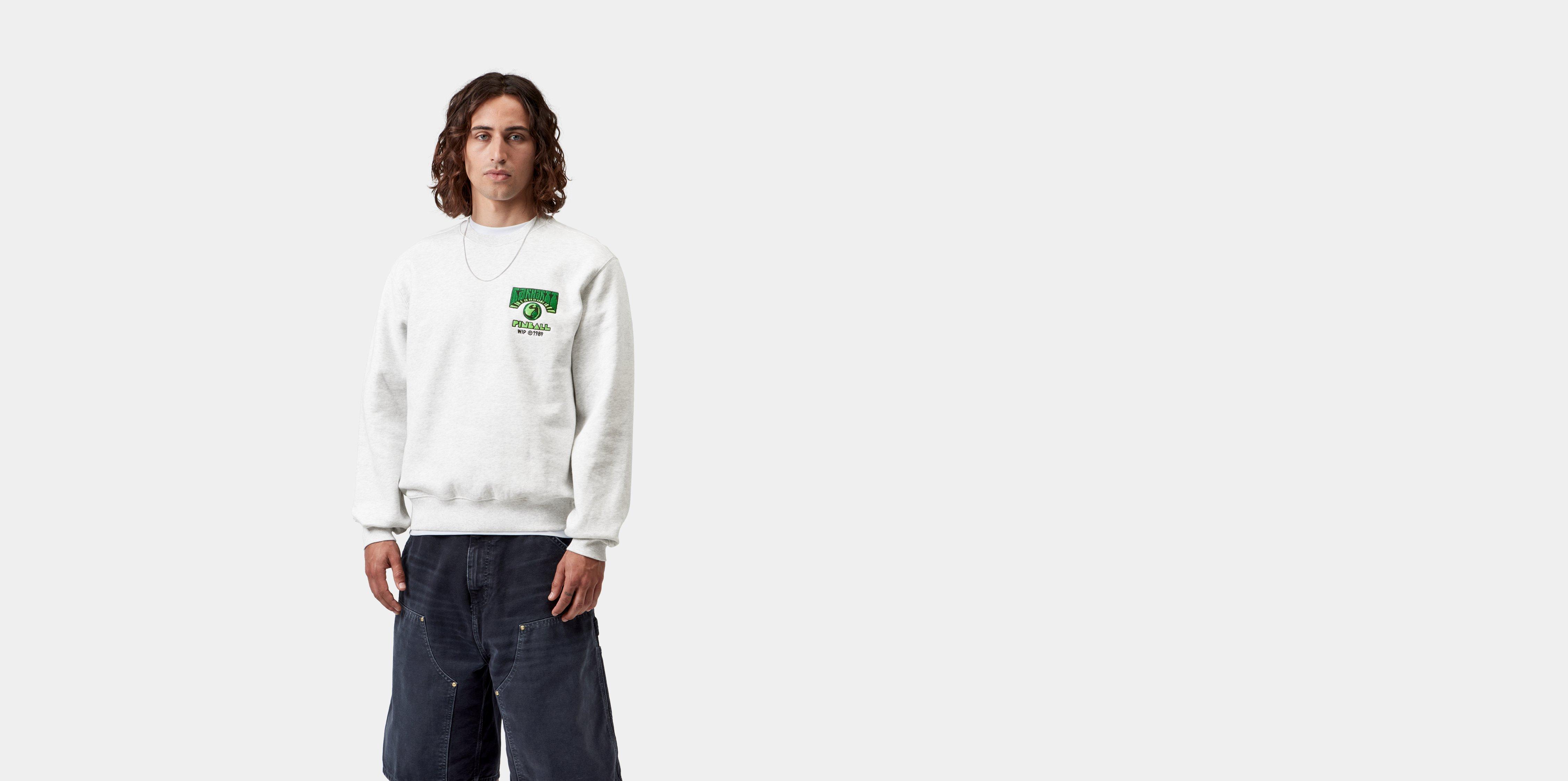 Carhartt WIP Pinball Sweatshirt Ash Heather | grey | XS | Men