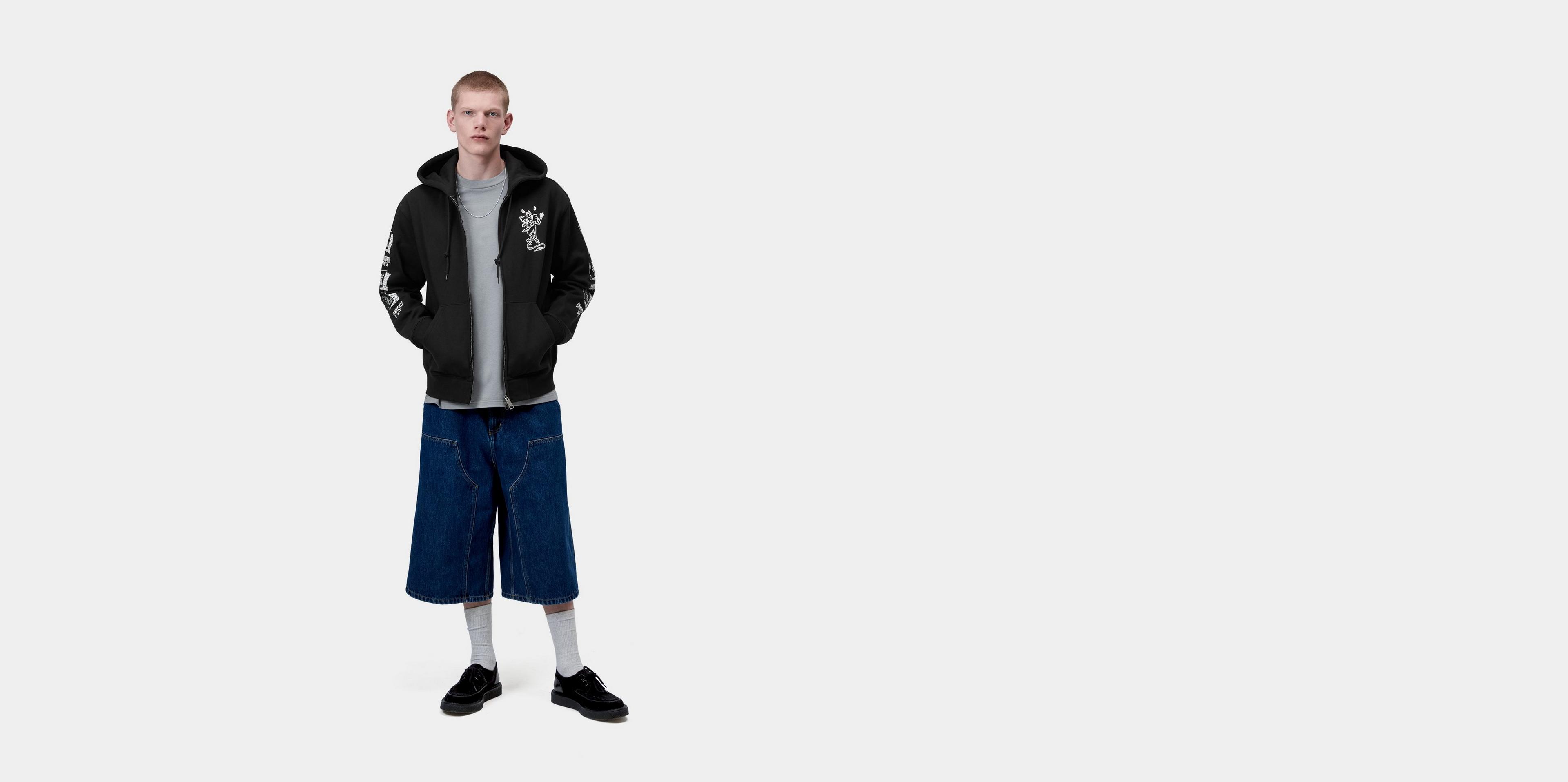 Carhartt WIP Hooded Playing Cards Jacket, Black | Official Online
