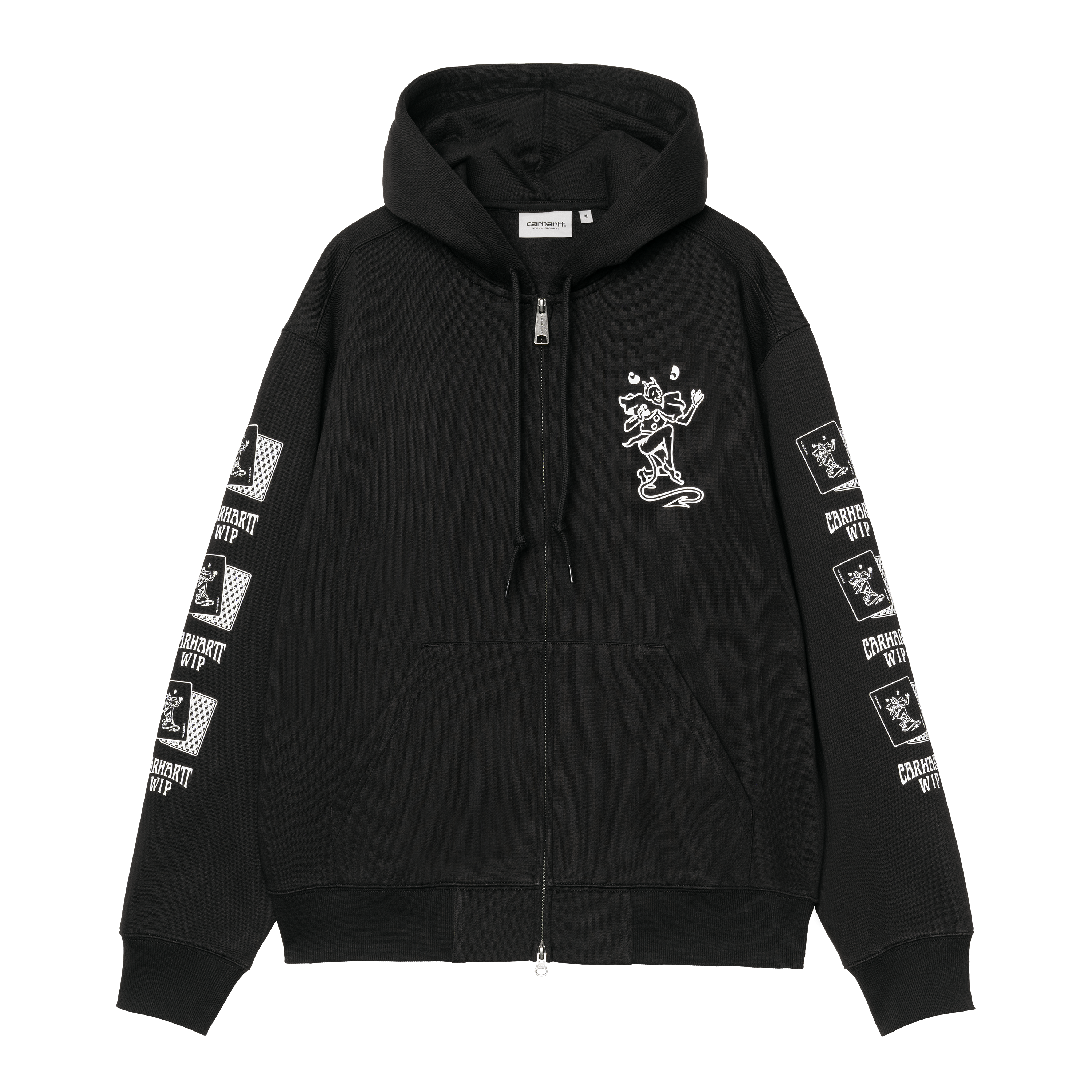 Carhartt WIP Hooded Playing Cards Jacket, Black | Official Online